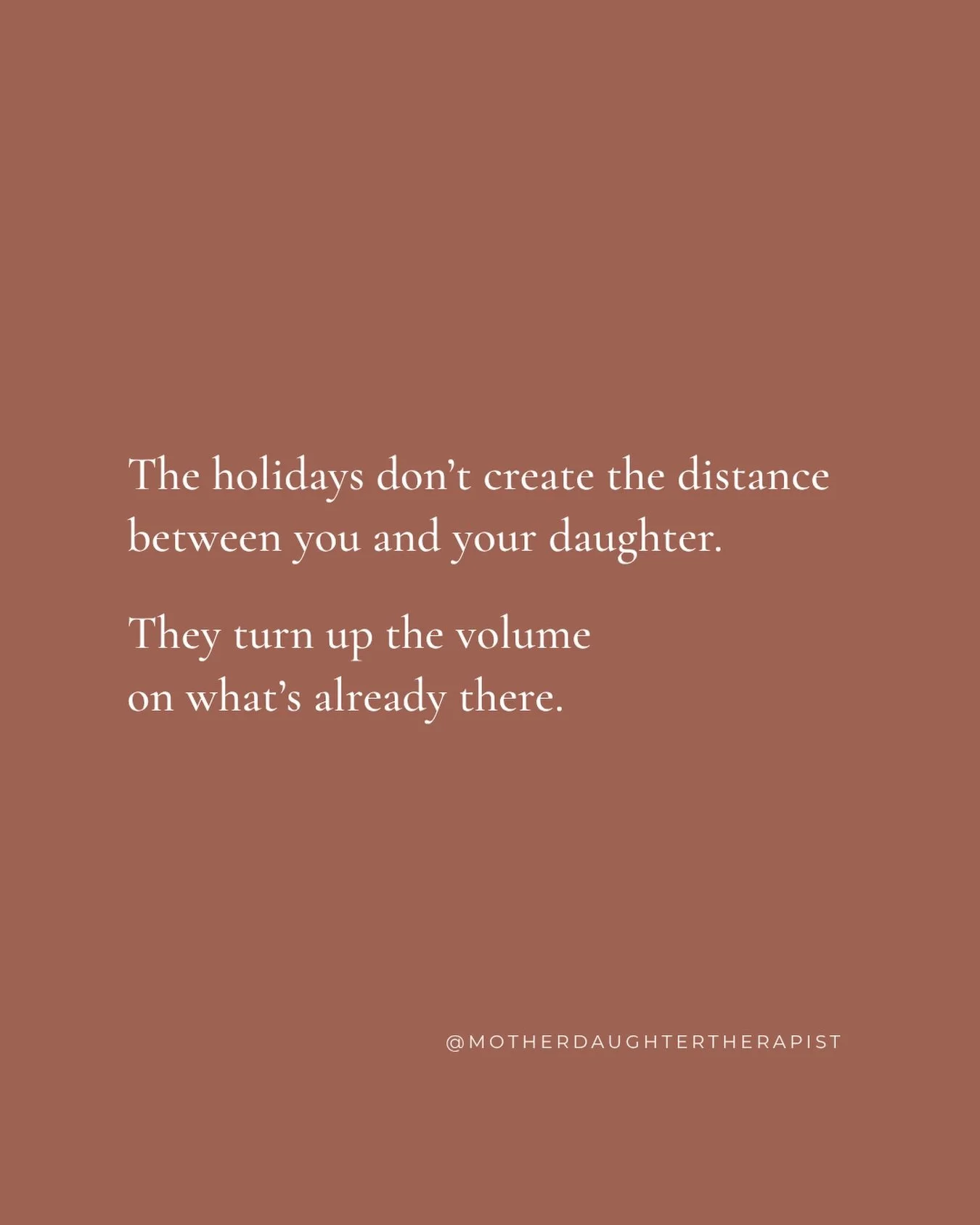 Every year I hear some version of this from mothers in November.

&ldquo;I&rsquo;m going to be so careful this time.&rdquo;

And I understand it. When you love her this much, being careful feels like the most loving thing you can do.

But careful is 
