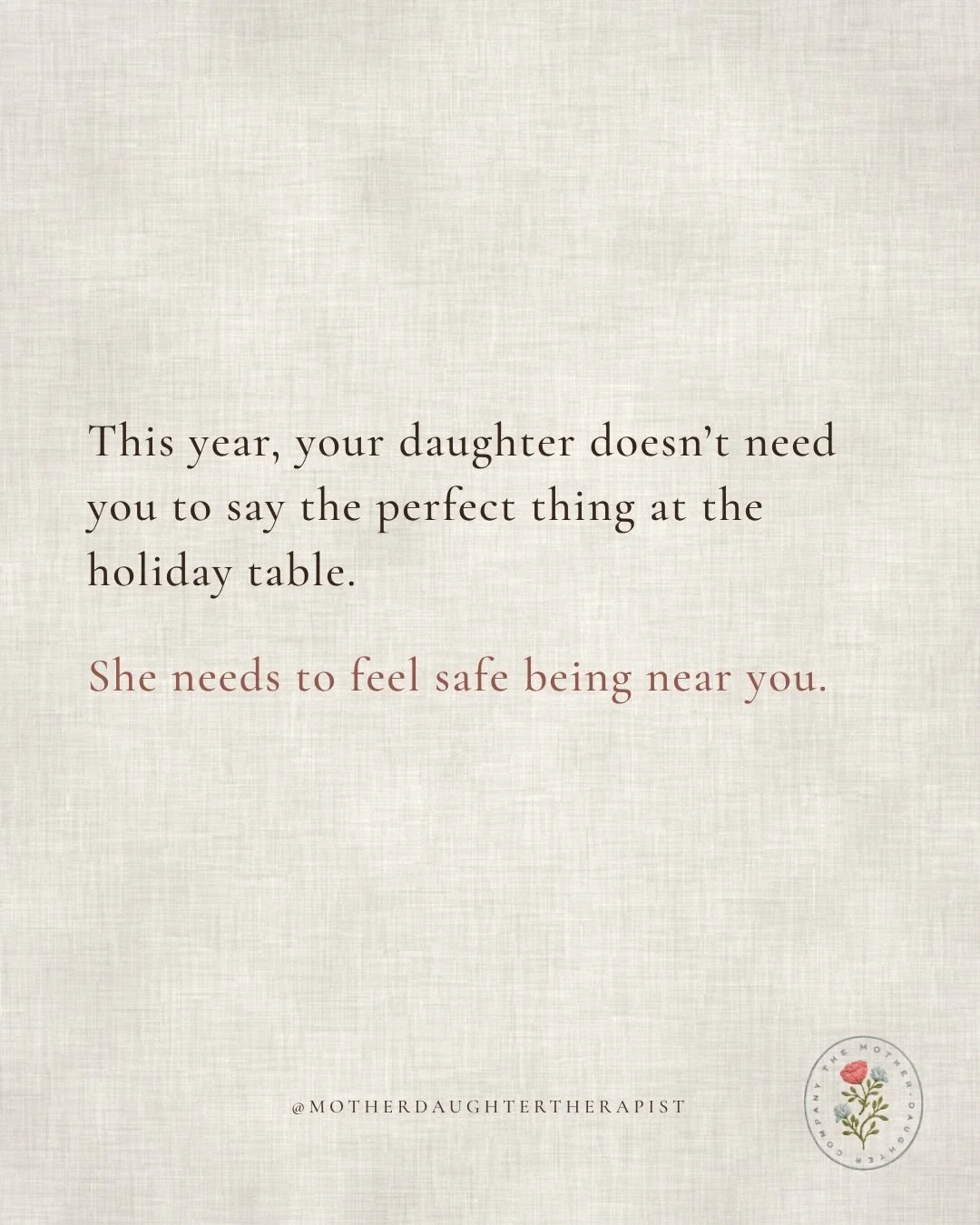 Every November, I hear some version of the same thing.

&ldquo;I&rsquo;m going to be so careful this year.&rdquo;

And I understand it. When you love her this much, careful feels like the most loving thing you can do.

But careful is still bracing. A