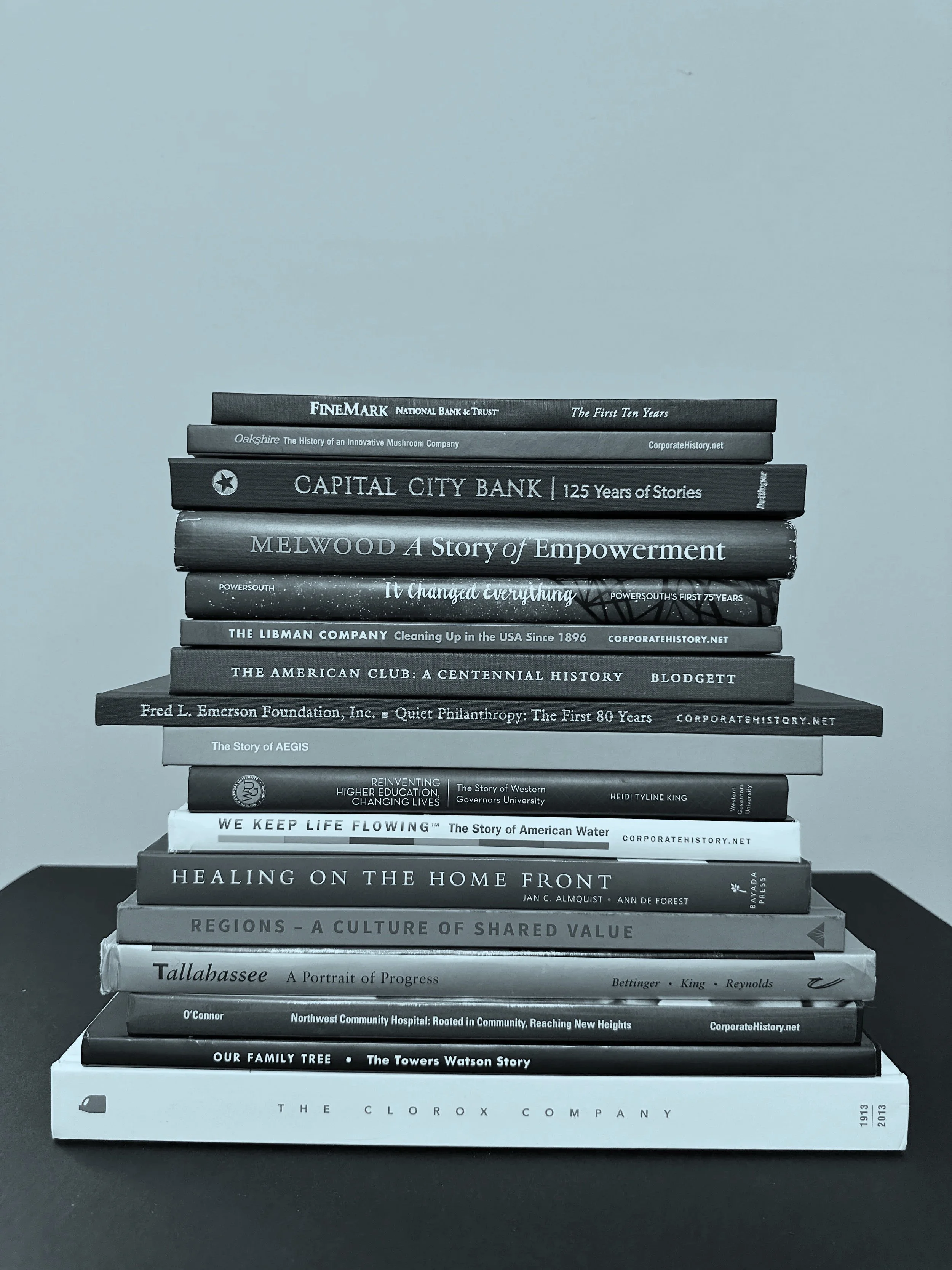 corporate history book projects by CorporateHistory.net