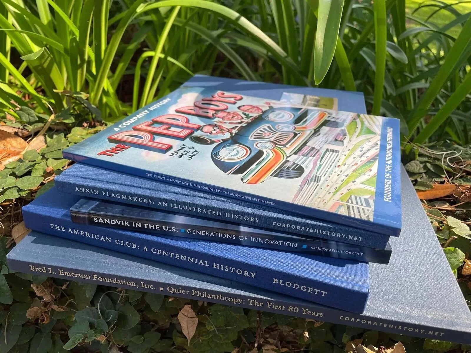 company history books