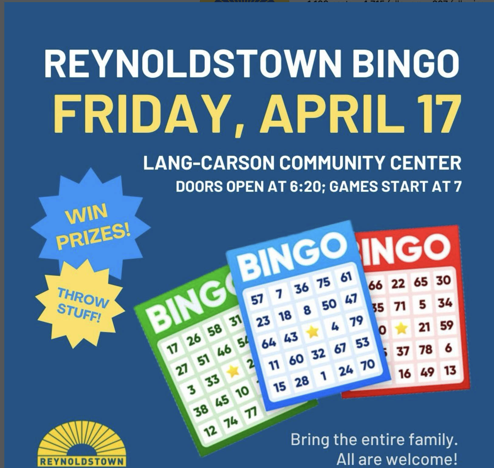 RCIL Bingo Night!