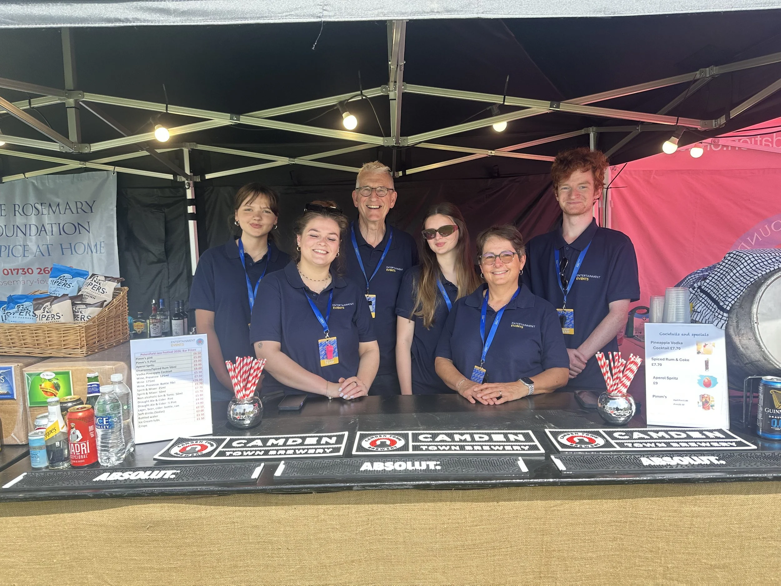 Petersfield Jazz Festival Bar Raises £1,200