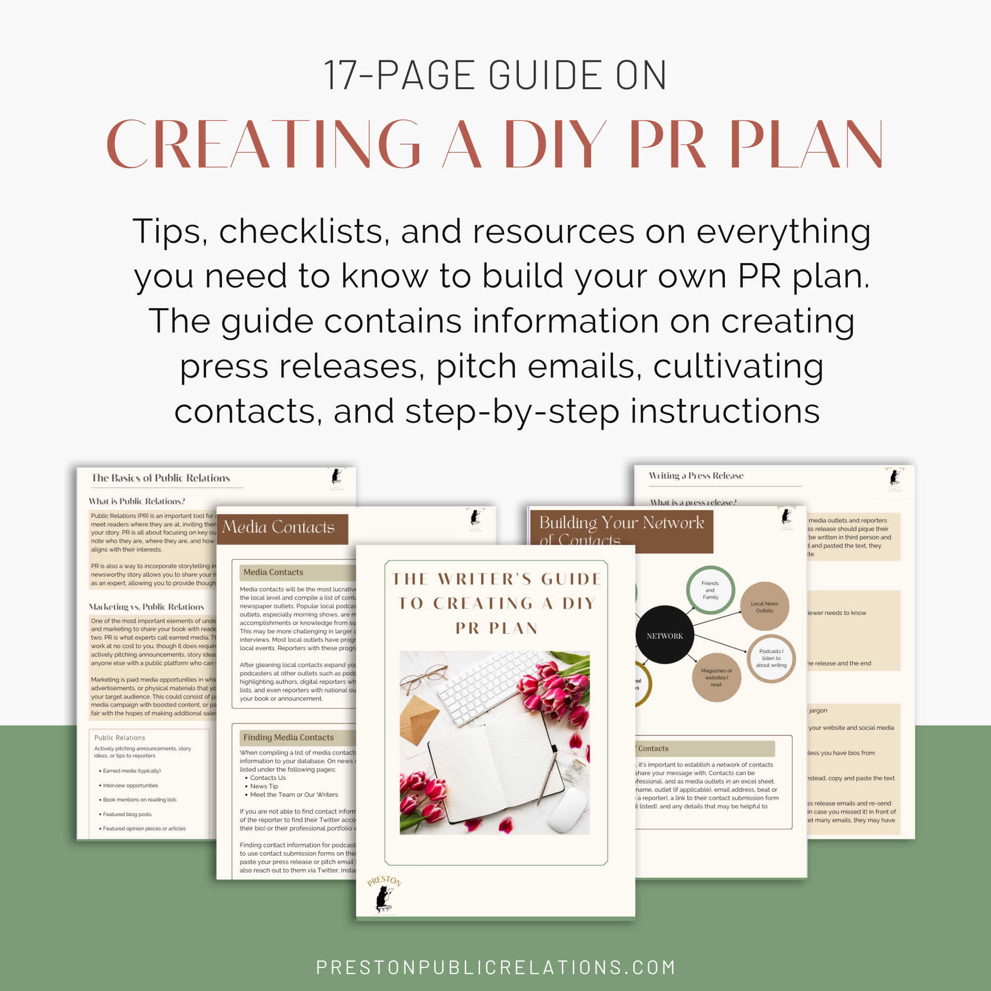 Creating a do-it-yourself public relations plan for writers