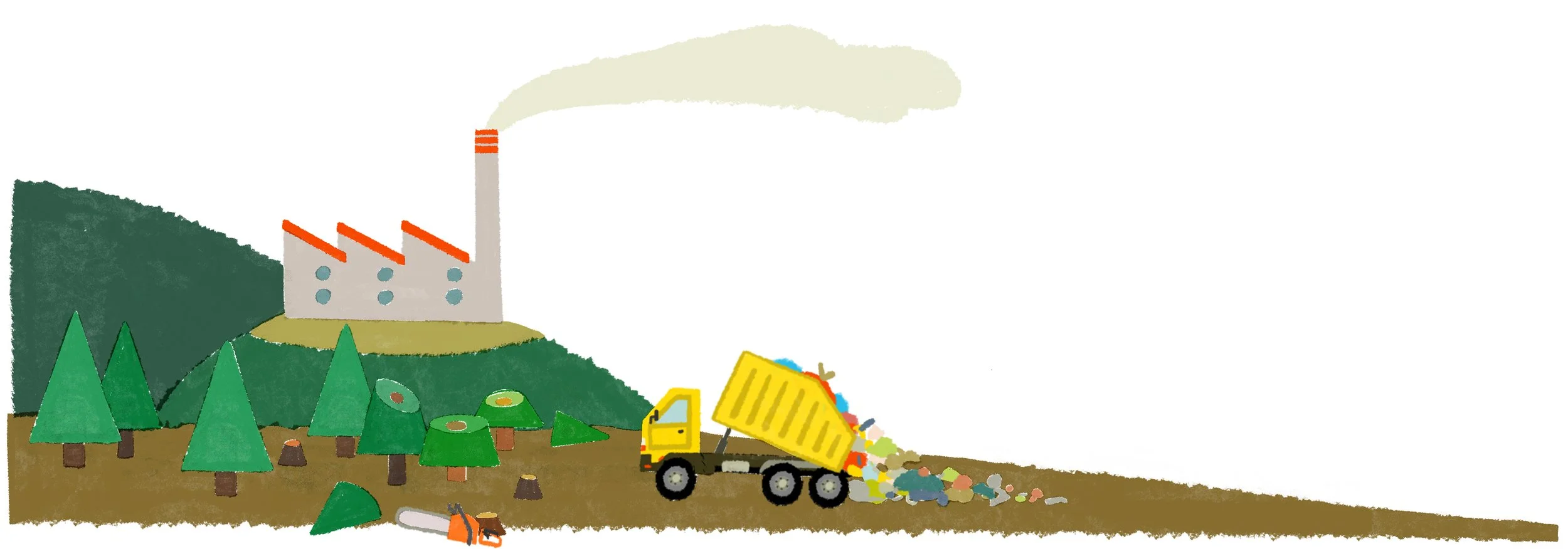 時尚產業面臨的急迫問題：快時尚導致的過度生產與過度消費，造成嚴重的資源浪費。