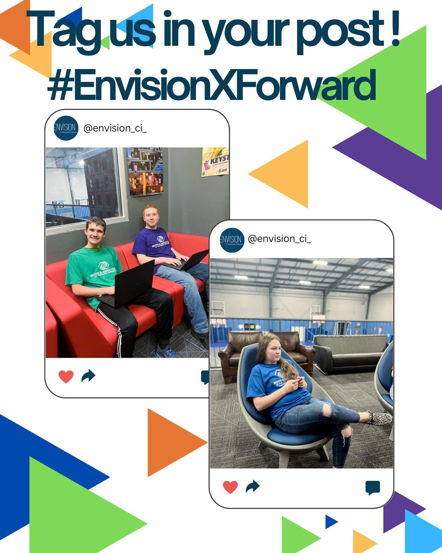 We are so excited to be at the Boys &amp; Girls Clubs of America National Conference this  week in Orlando! ☀️

Look for us at Booth 305 &amp; 307 and tag us in your post with #EnvisionXForward 

We may just have a giveaway you don't want to miss 😉