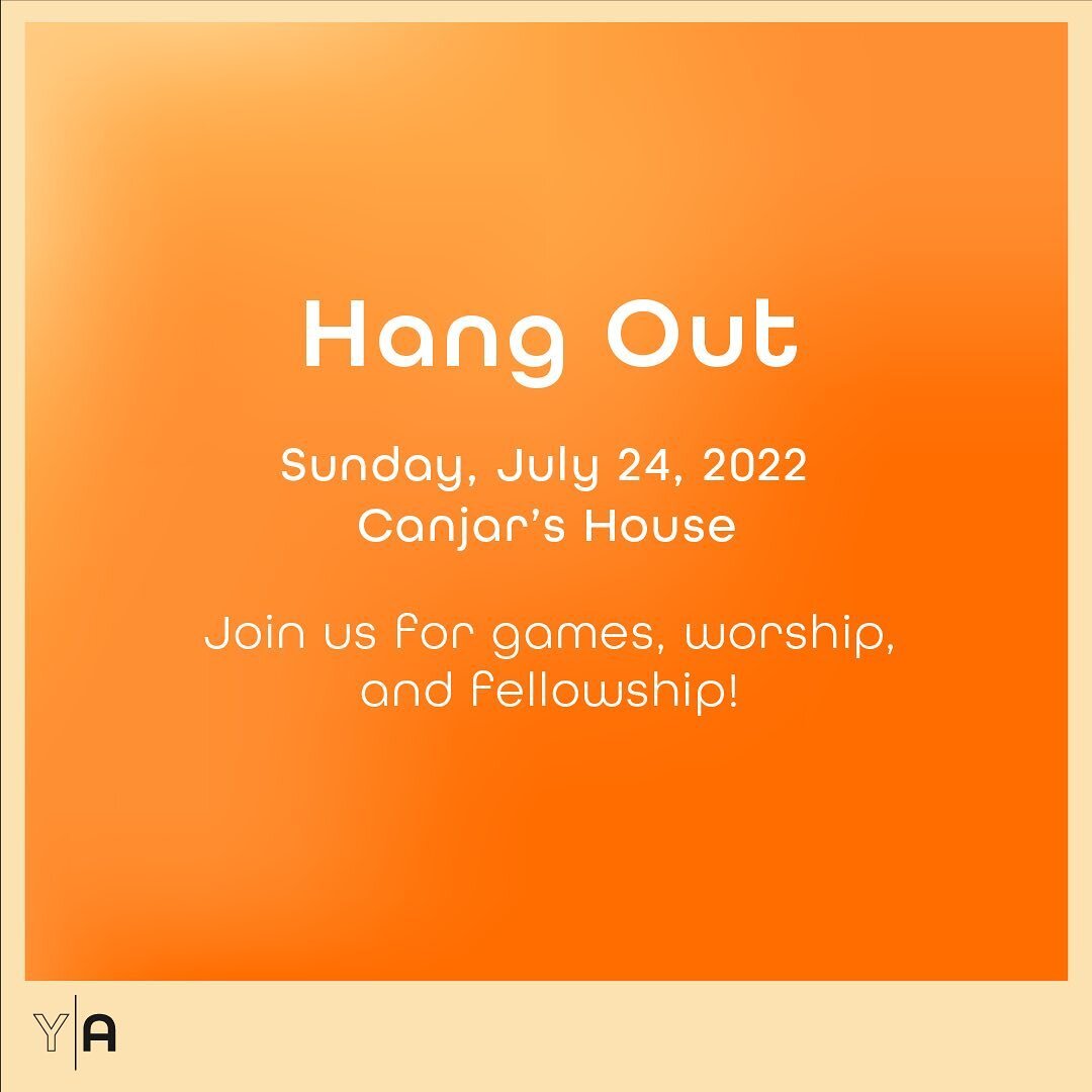 We&rsquo;re are having another gathering this Sunday! Zach &amp; Jenn Canjar are hosting it at their house, this Sunday, July 24th at 7pm. Join in for community, worship and a quick sermon discussion. 
Hope to see y&rsquo;all there! 

Address: 6271 S