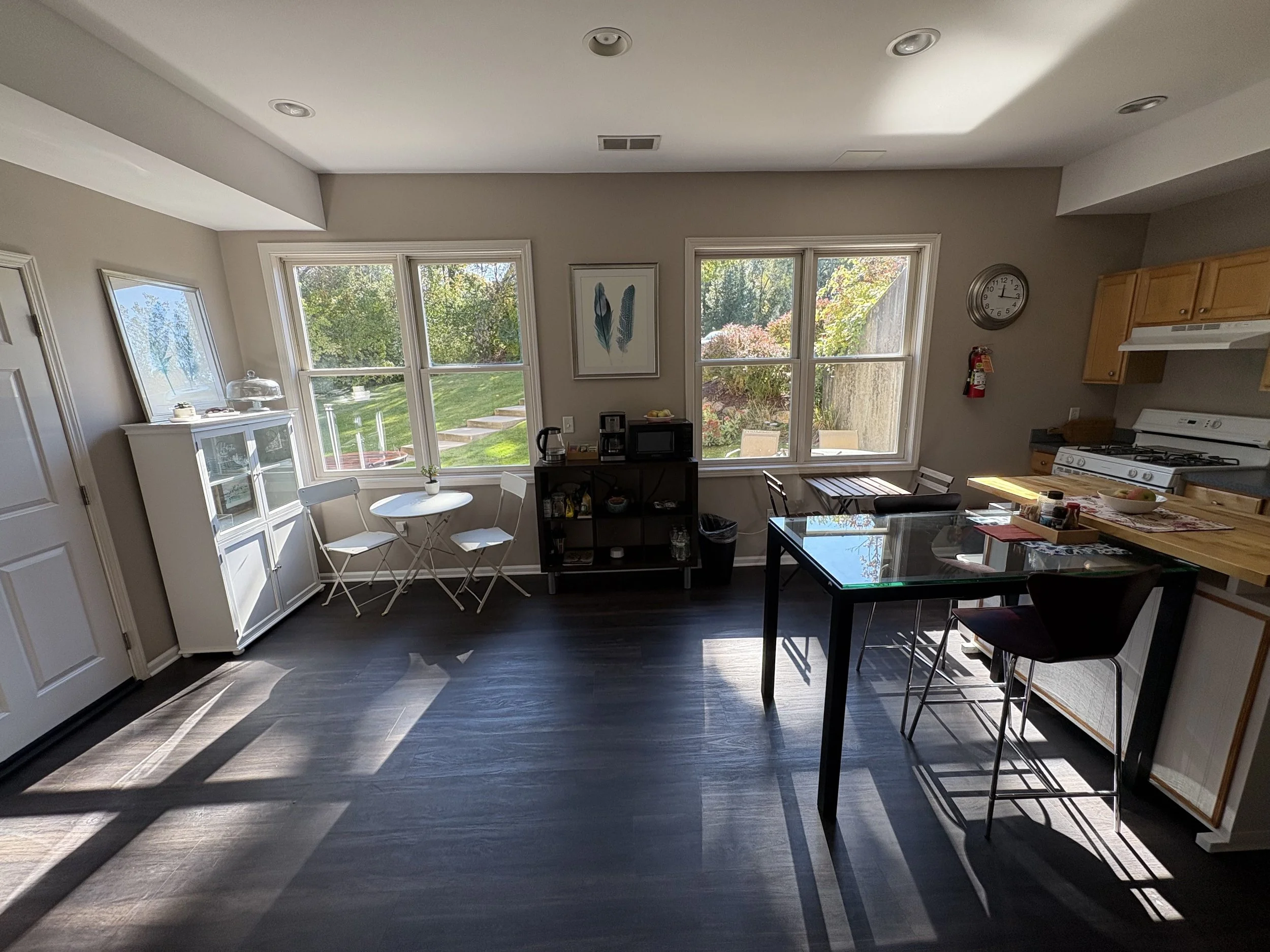 Bright, sunny, open teaching kitchen for rent in Grand Rapids Michigan