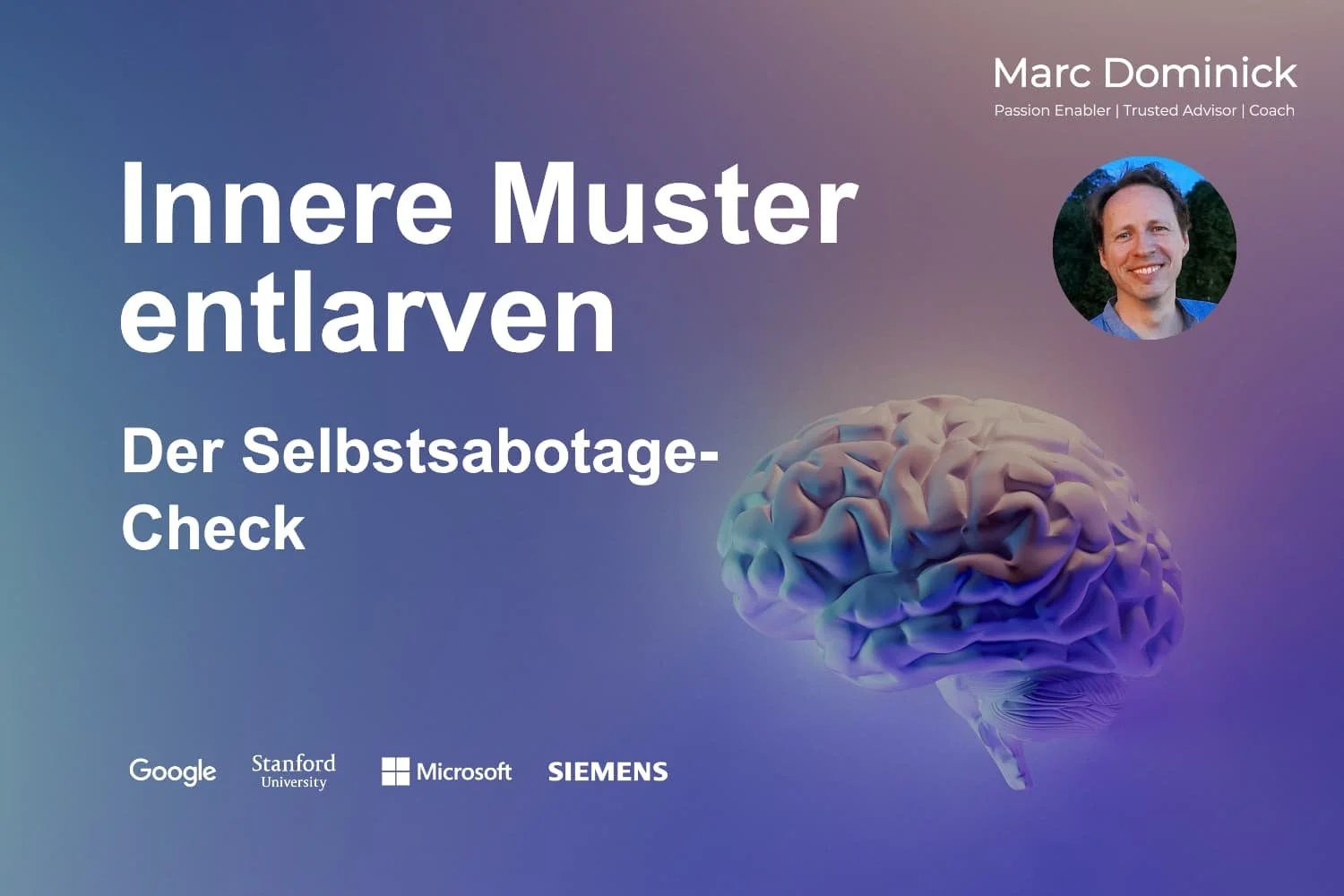 Innere Muster entlarven - Der Selbstsabotage-Check