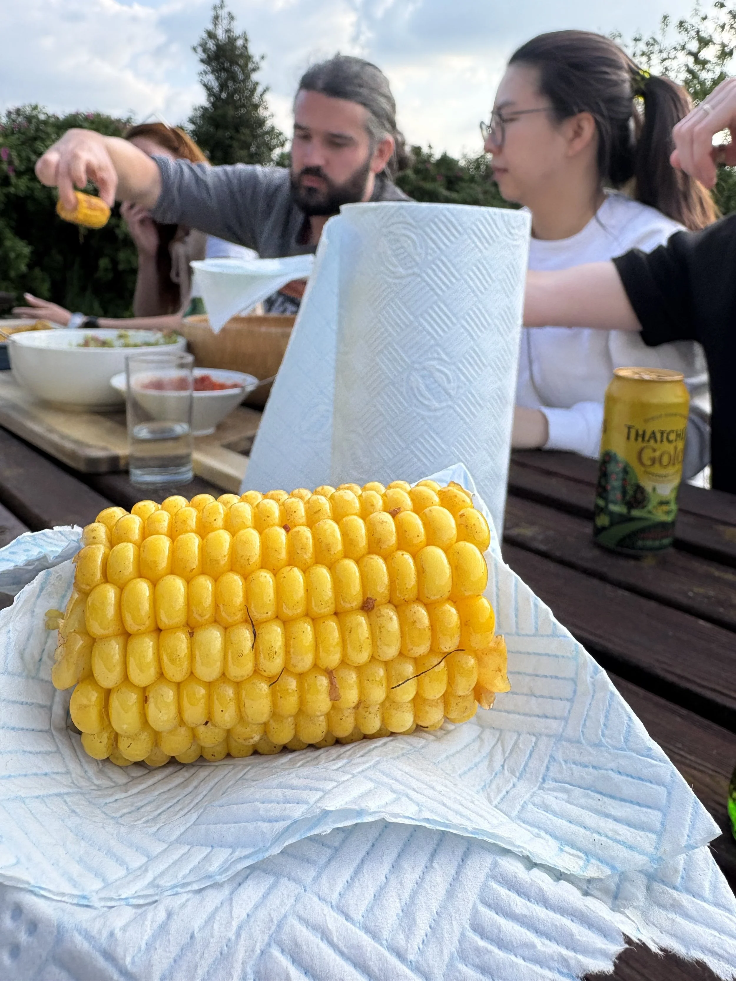As someone once said: 'I could live on corn...'