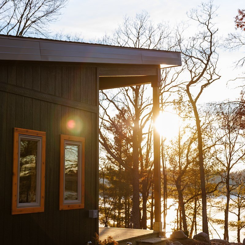 Our bedroom, living room, and back deck all face westward over the lake for perfect sunset views.

There are just a few weekends left this summer to book! 

📸: @thescrufflife 

#airbnb #exploreminnesota #travelwi #wisconsin #airbnbcabin #couplesgeta