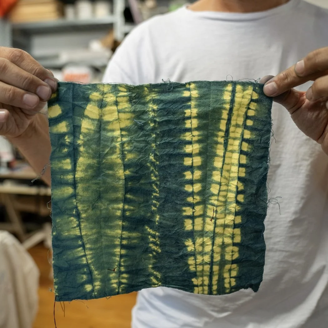 Art of Indigo: Folding and Shape Resist Shibori