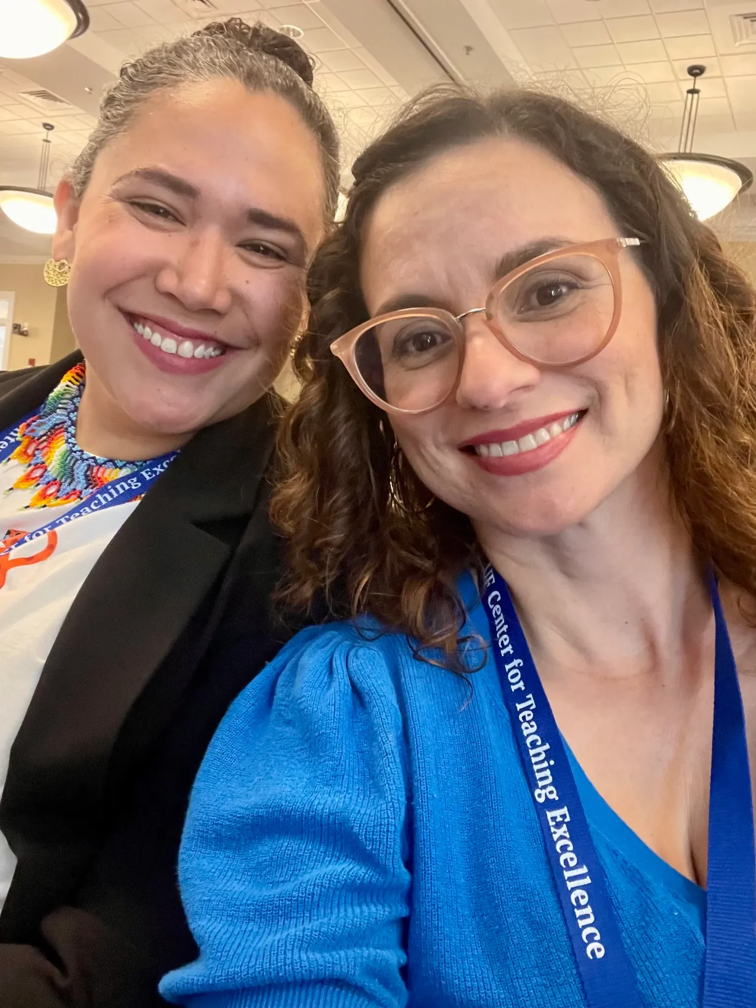 Sindia and Ana selfie