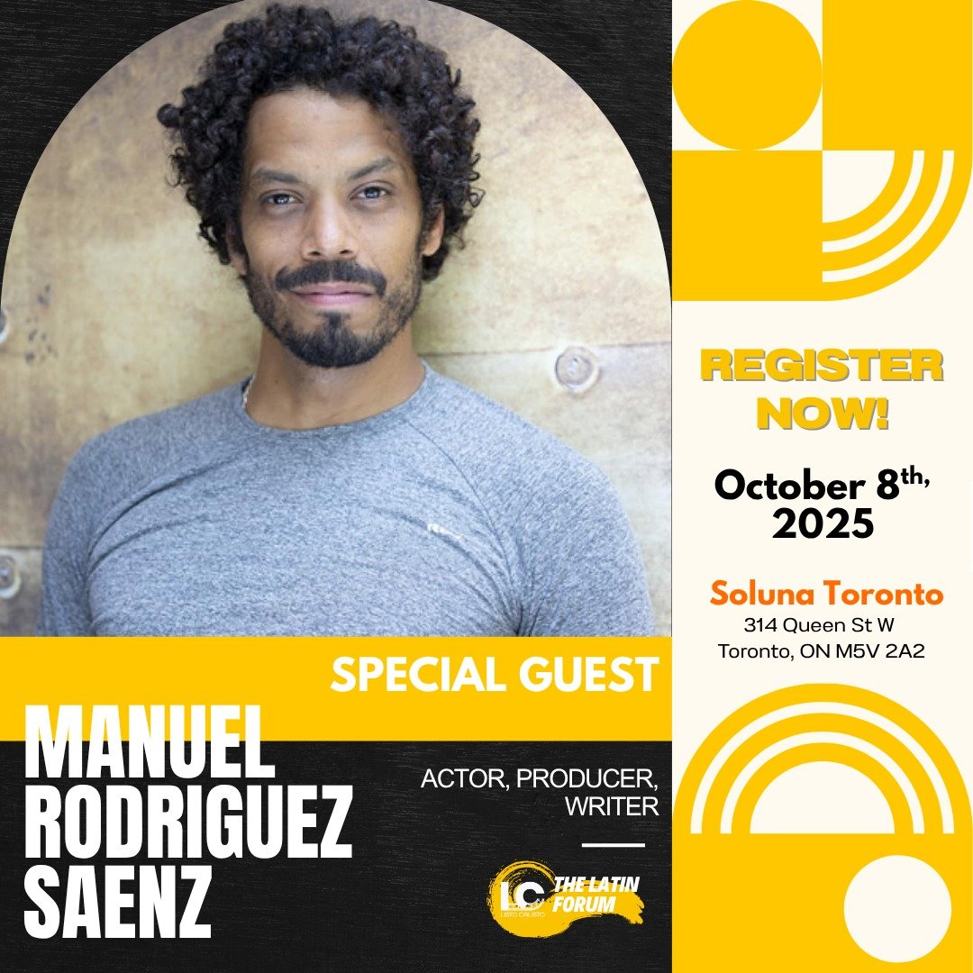 Special Guest Announcement: Manuel Rodriguez-Saenz

We&rsquo;re thrilled to welcome Manuel Rodriguez-Saenz as our Fireside Special Guest tomorrow at Latin Forum 2025! 🔥

Manuel is a Canadian Screen Award&ndash;nominated actor known for his performan