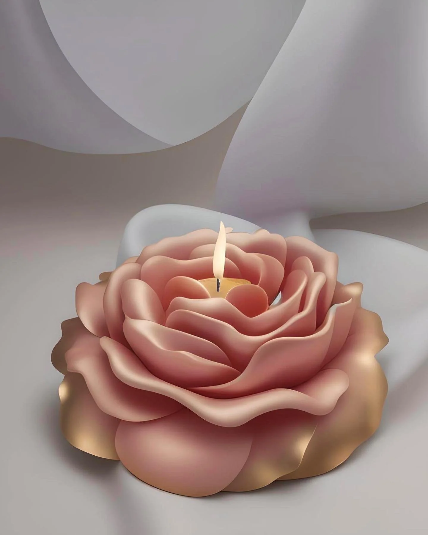 Phantom Rose Candle