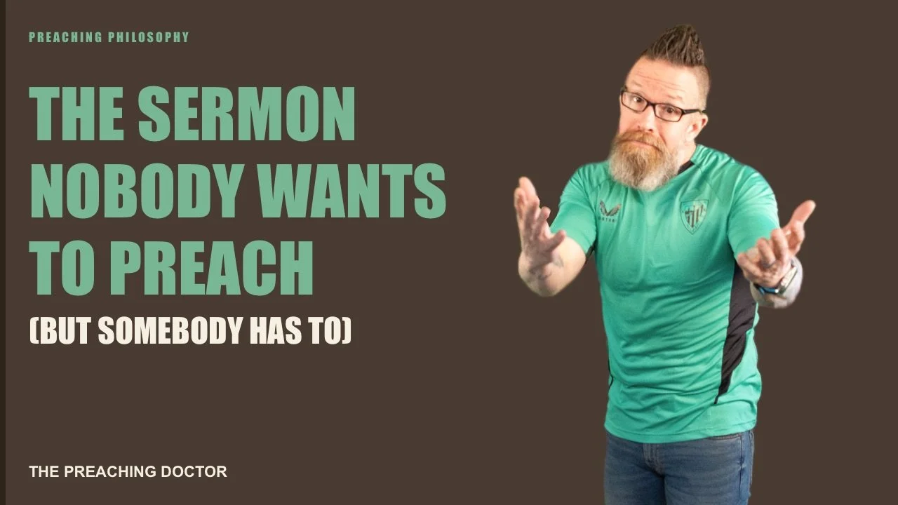 There's a sermon in your file. You know the one. Here's the theological argument for why you should preach it — and why not preaching it costs more than you think.

Every preacher knows the calculation — what's safe, what won't blow up the fall campa