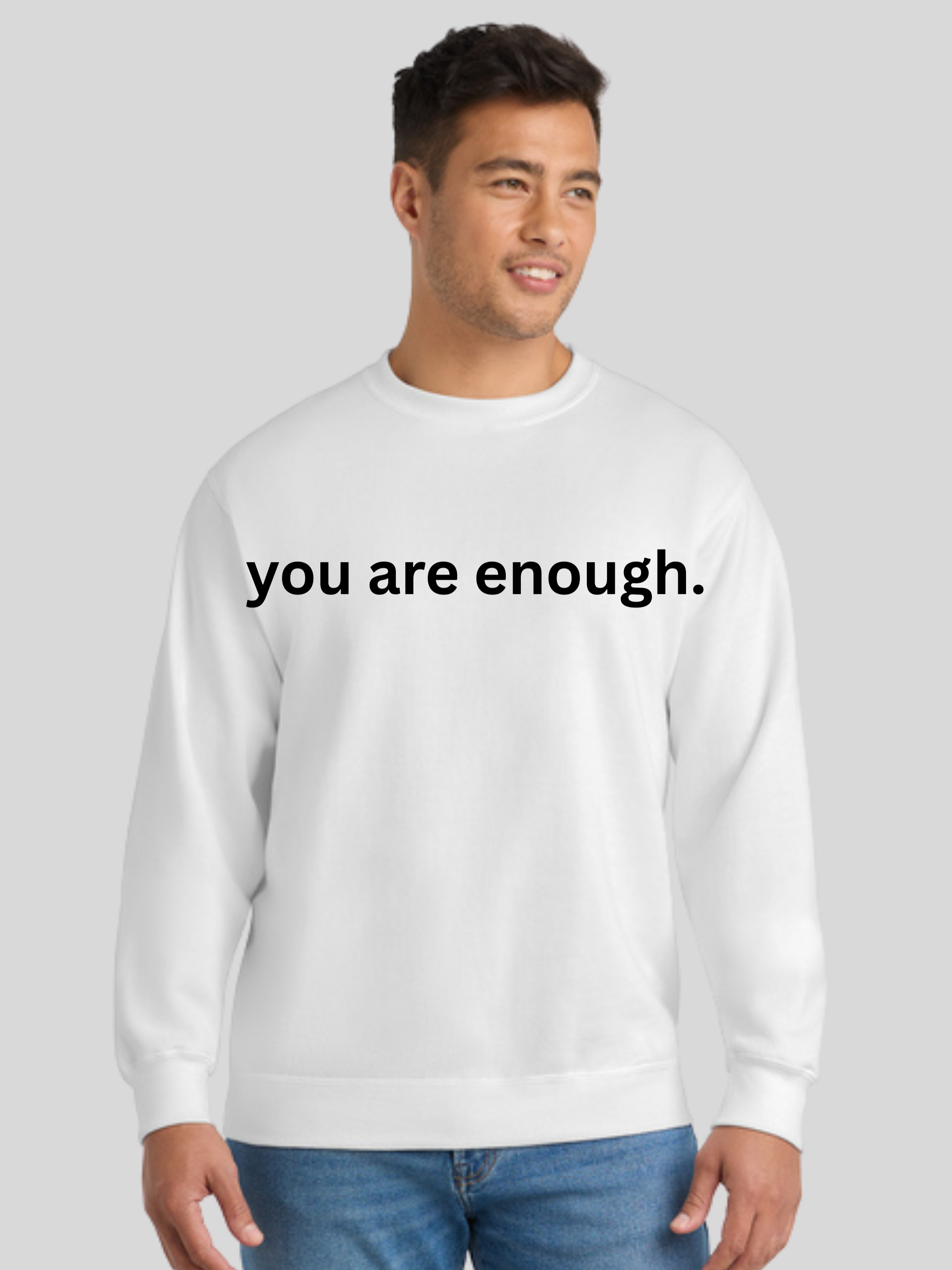 White Crewneck Sweatshirt