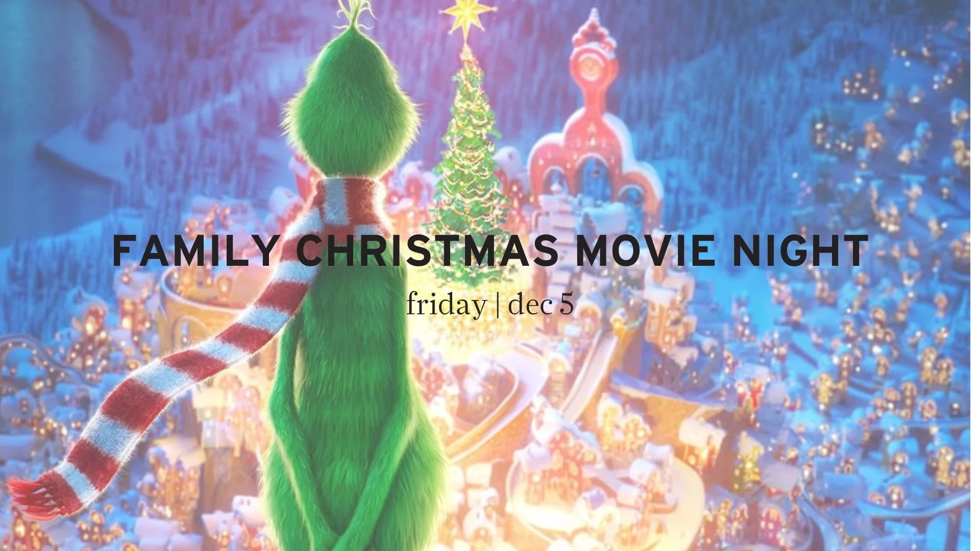 Family Christmas Movie Night