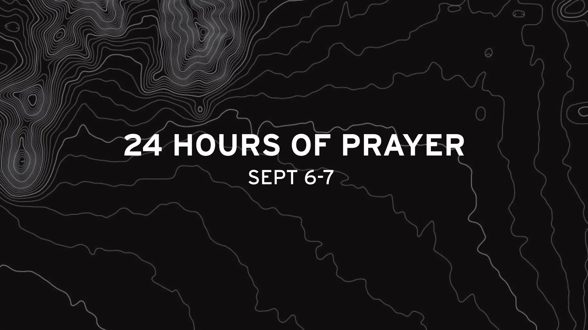 24 Hours of Prayer