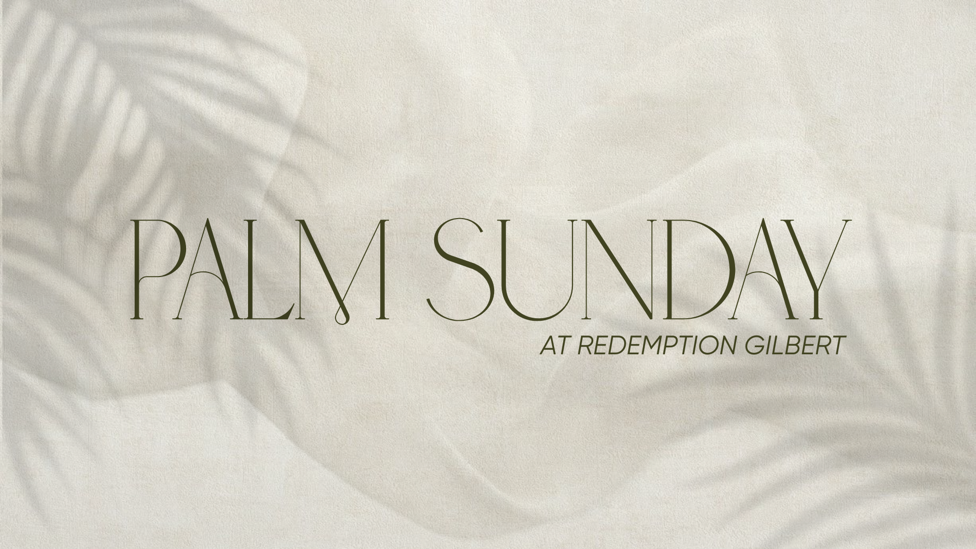 Palm Sunday | Who Is Jesus When He Doesn't Do What You Want?