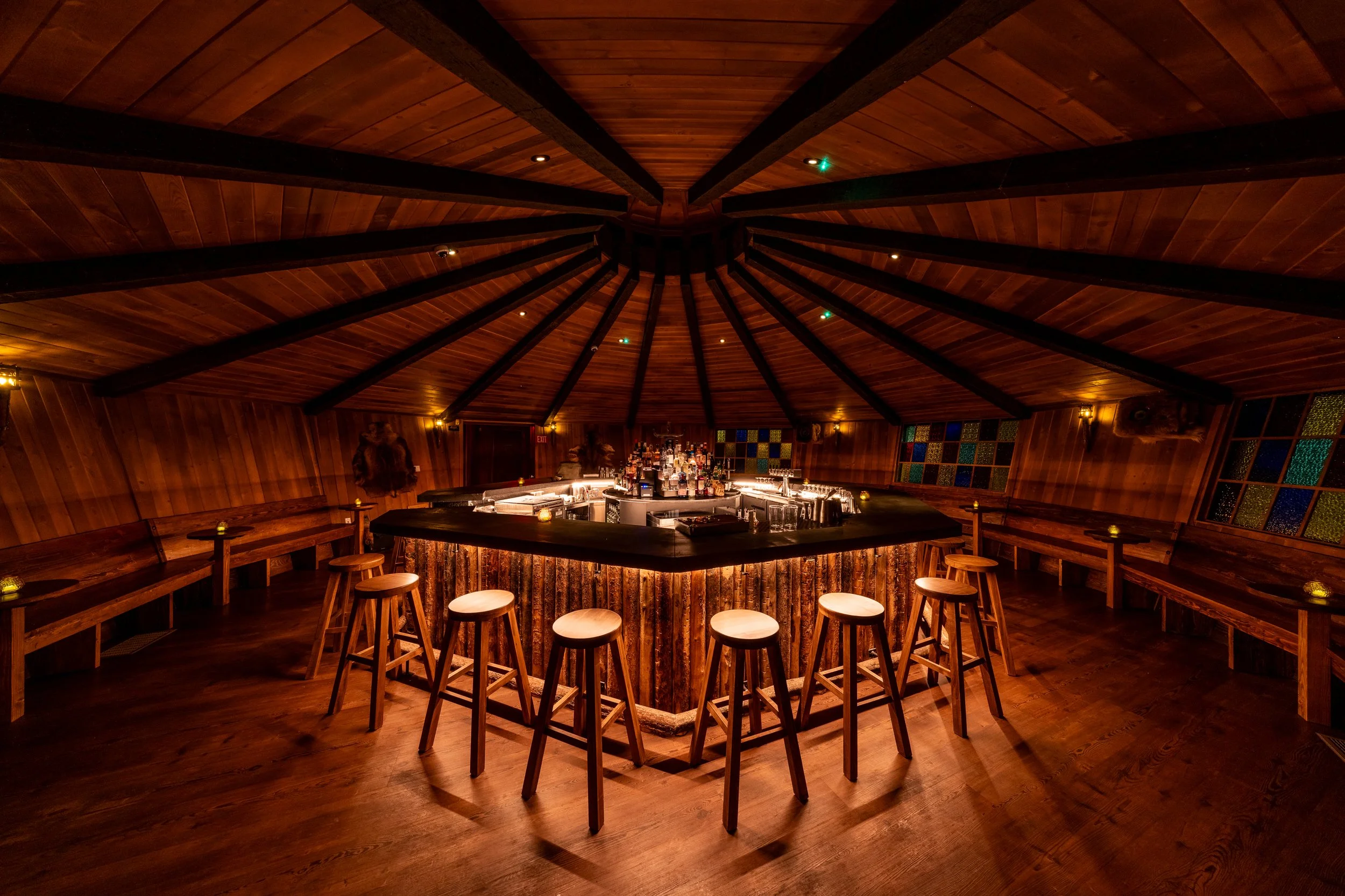 Viking Mike's Alpine Yurt Bar