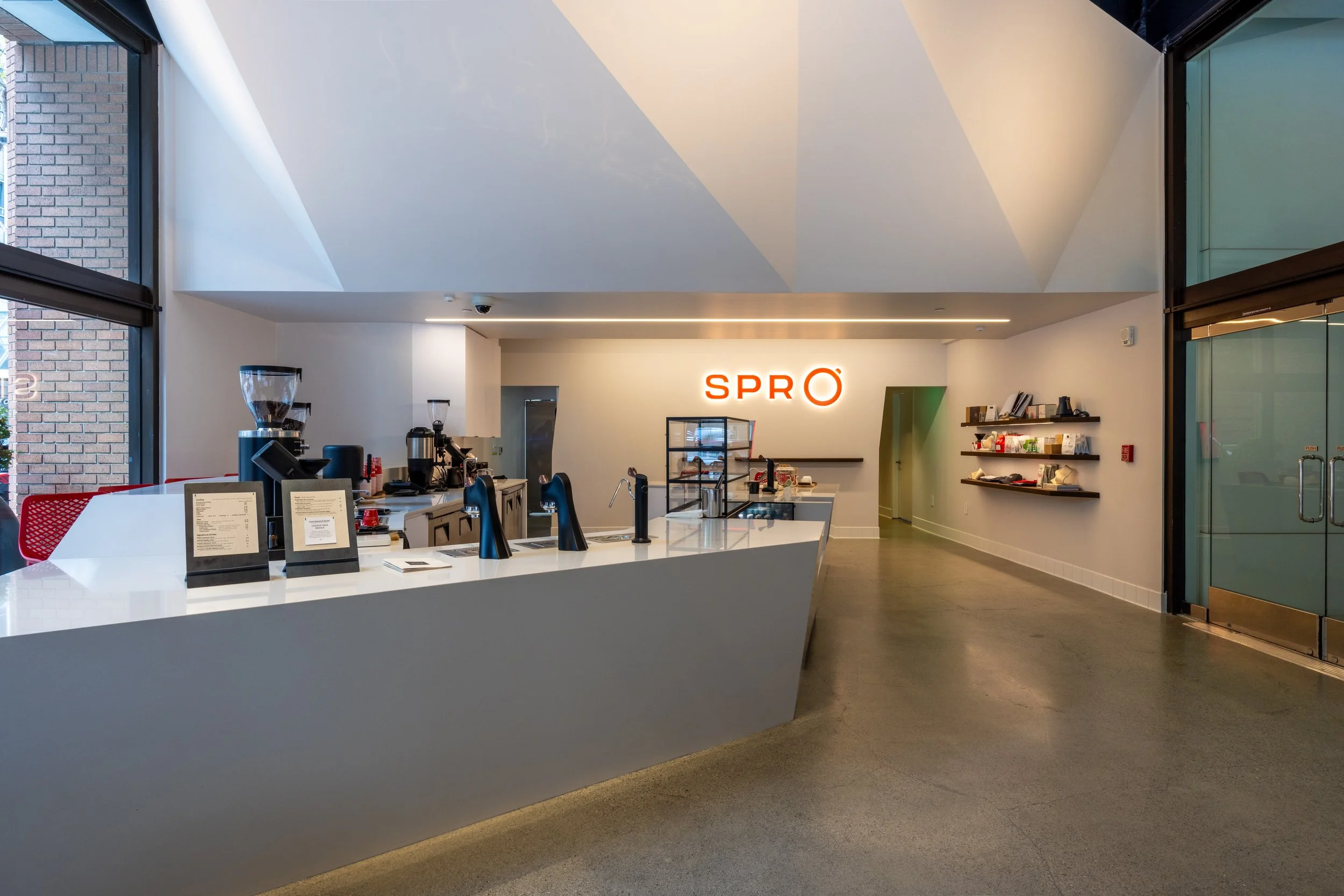 Stan Lee photography SPRO Coffee Lab San Francisco interior design