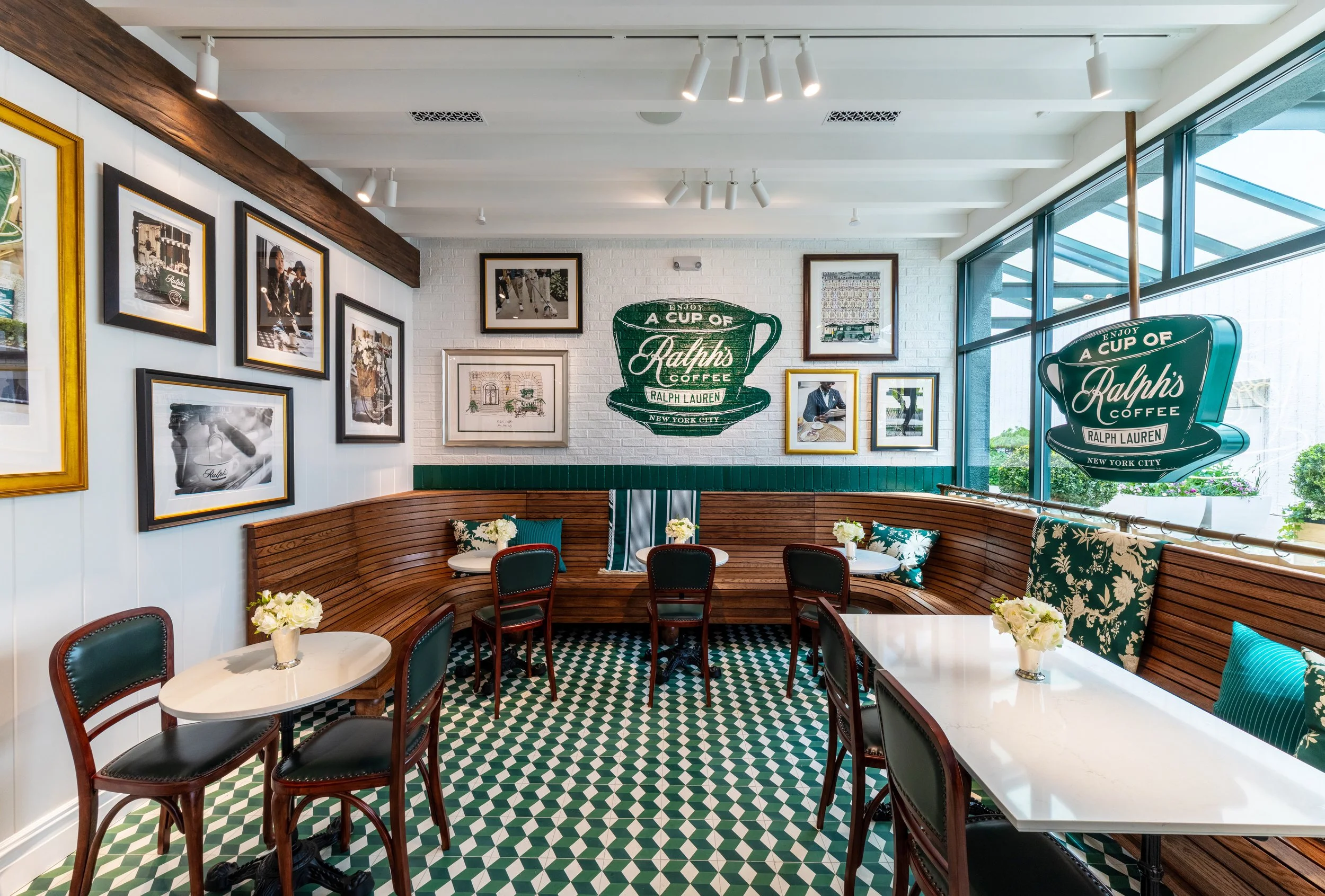 Stan Lee photography Ralphs Coffee Palo Alto interior design