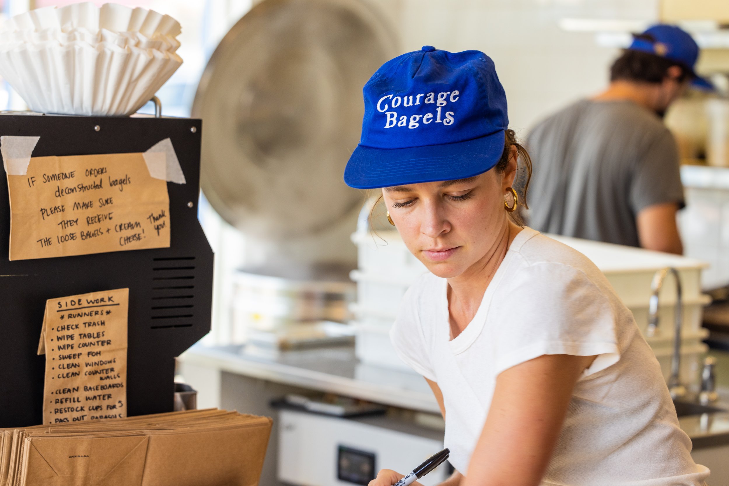 ●ウインナー●Courage bagels cap COURAGE X OJM HAT | Old Jewish Men