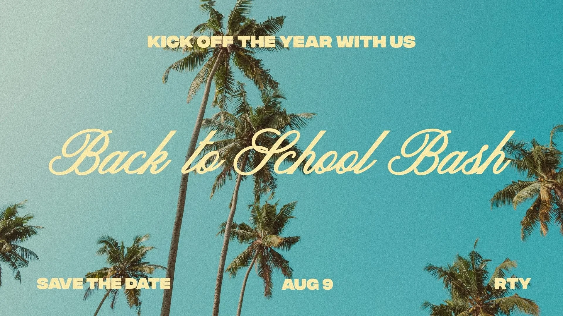 RTY Back to School Bash