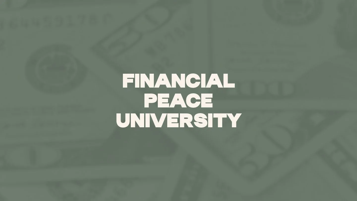 Financial Peace Kickoff