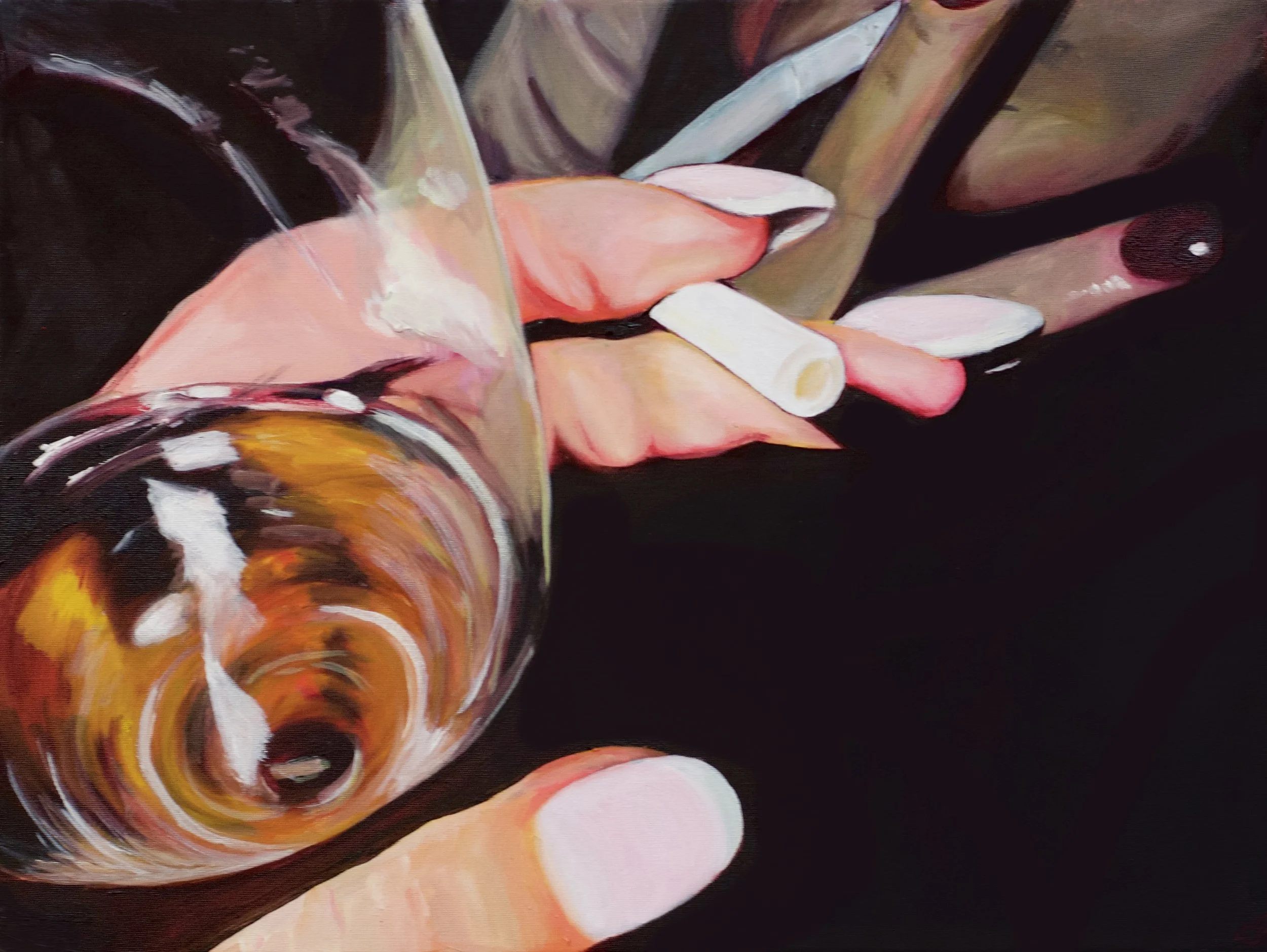 Saint John, oil on canvas, 16 x 20 in, 2025