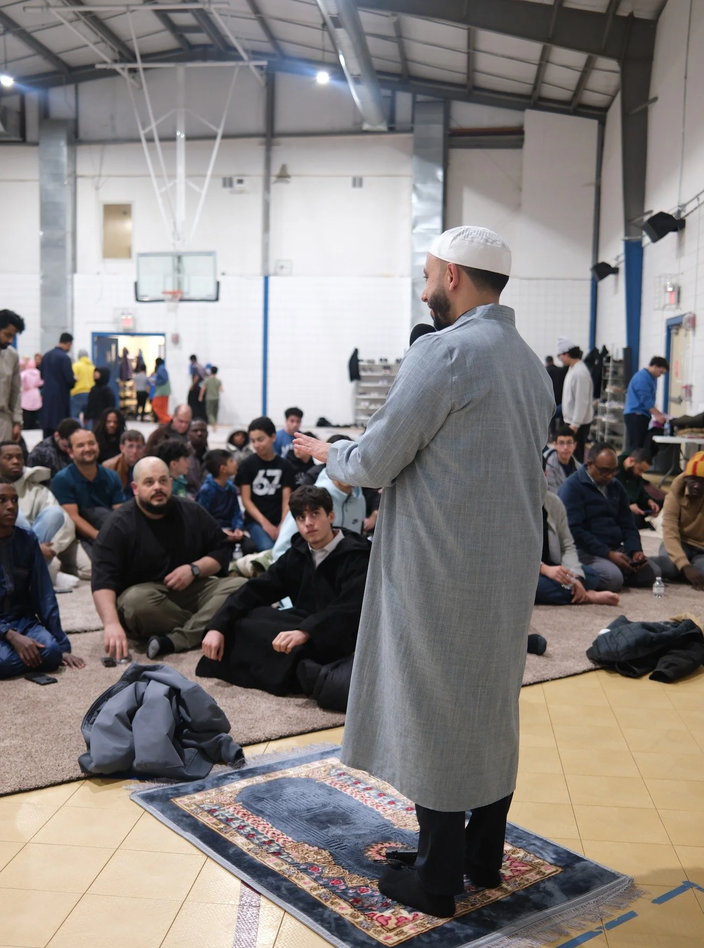 A few photos from Sheikh Omar Hedroug's visit to Cedar Rapids, along with photos from with the Boys Qiyam.