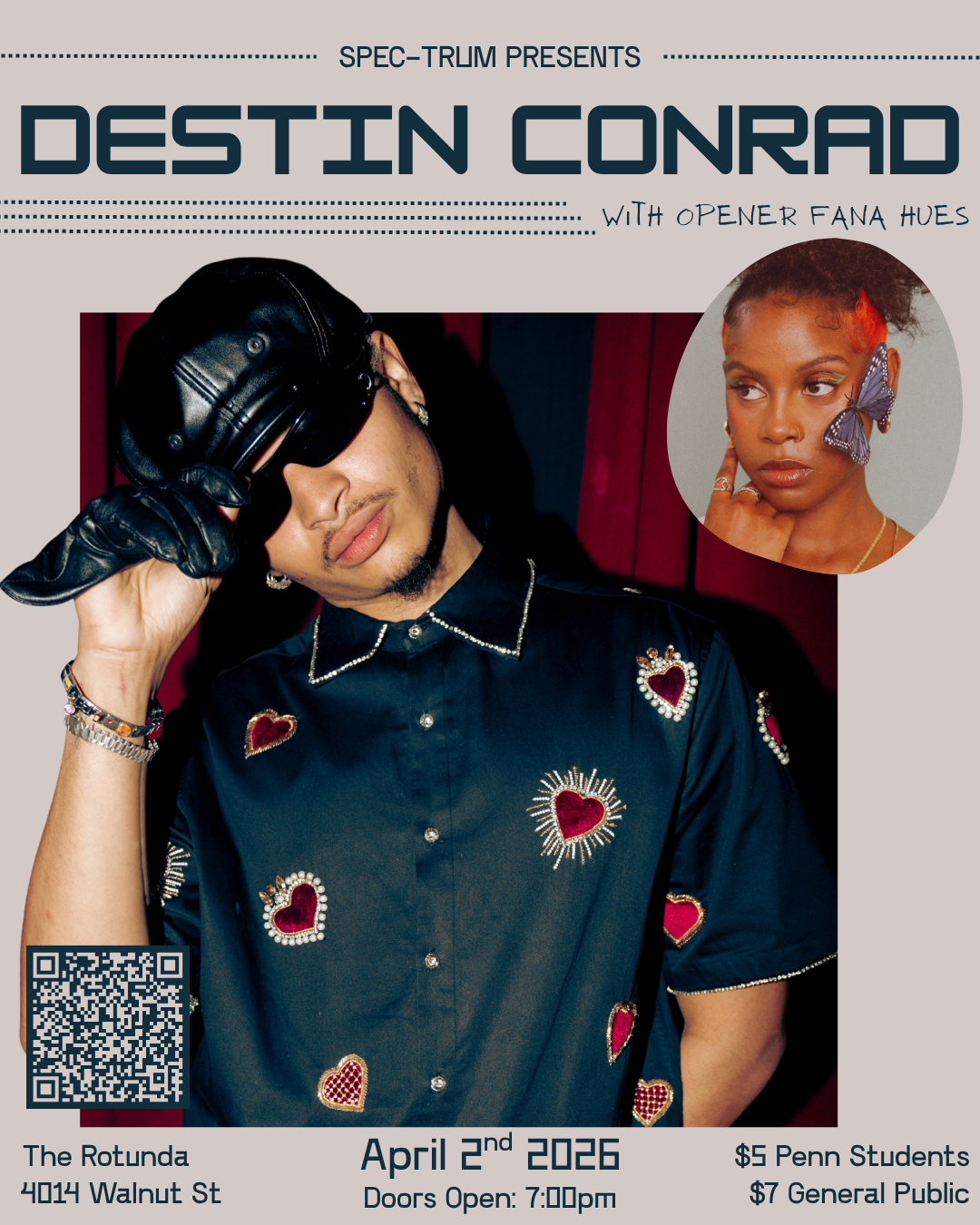 SPEC-TRUM Presents Destin Conrad with Fana Hues