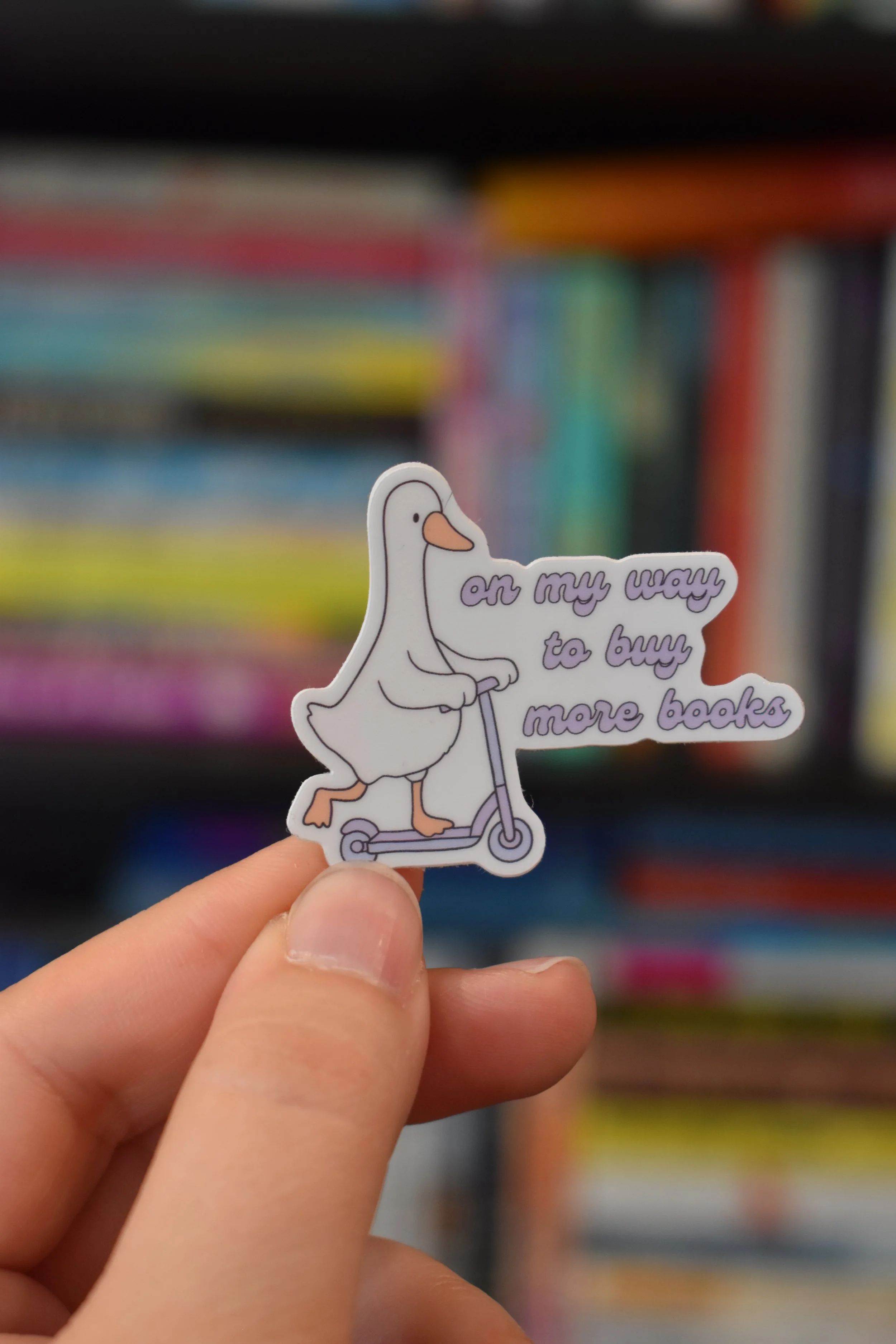 Buy More Books Sticker
