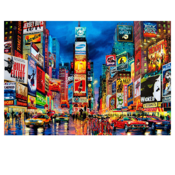 Broadway Times Square print