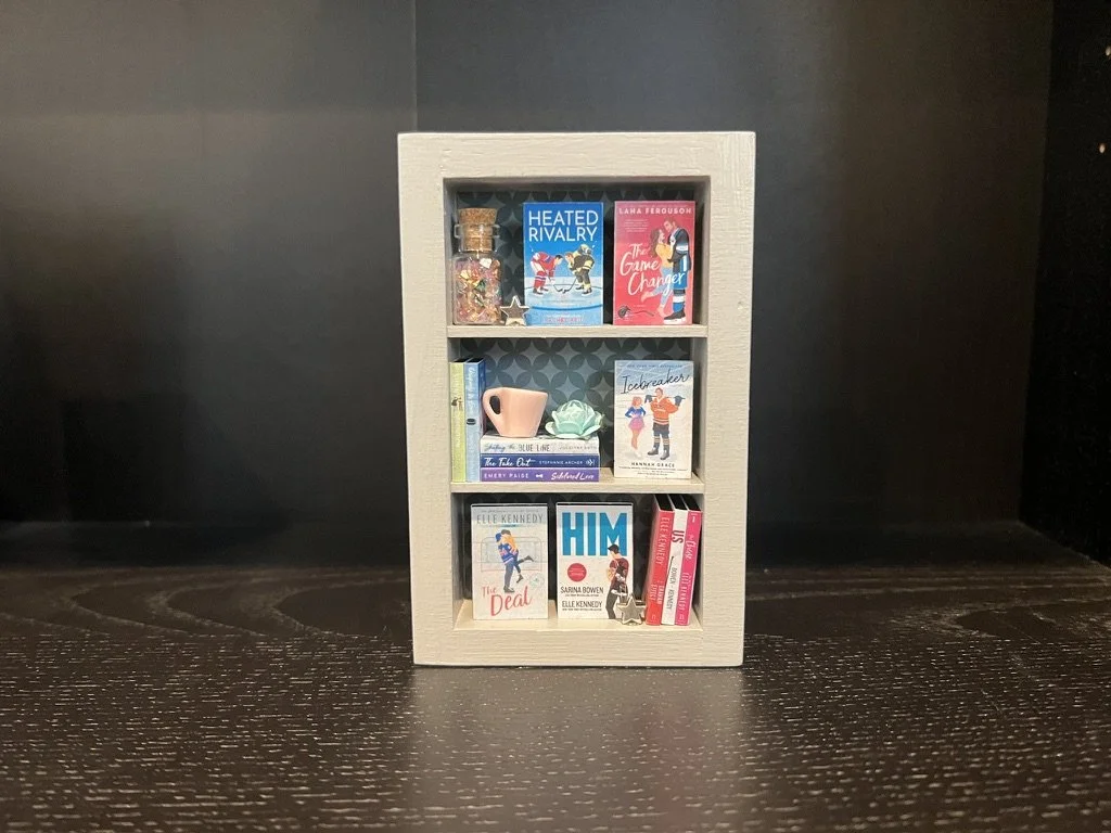Hockey Romance Tiny Shelf