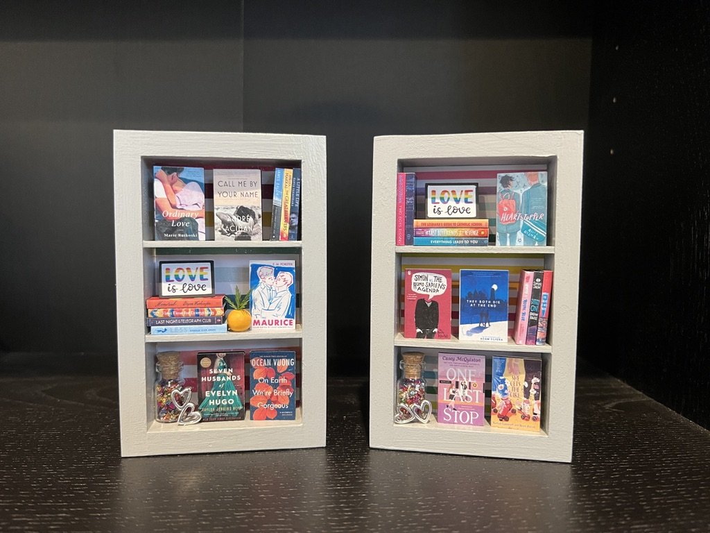 LGBTQ+ Tiny Shelf