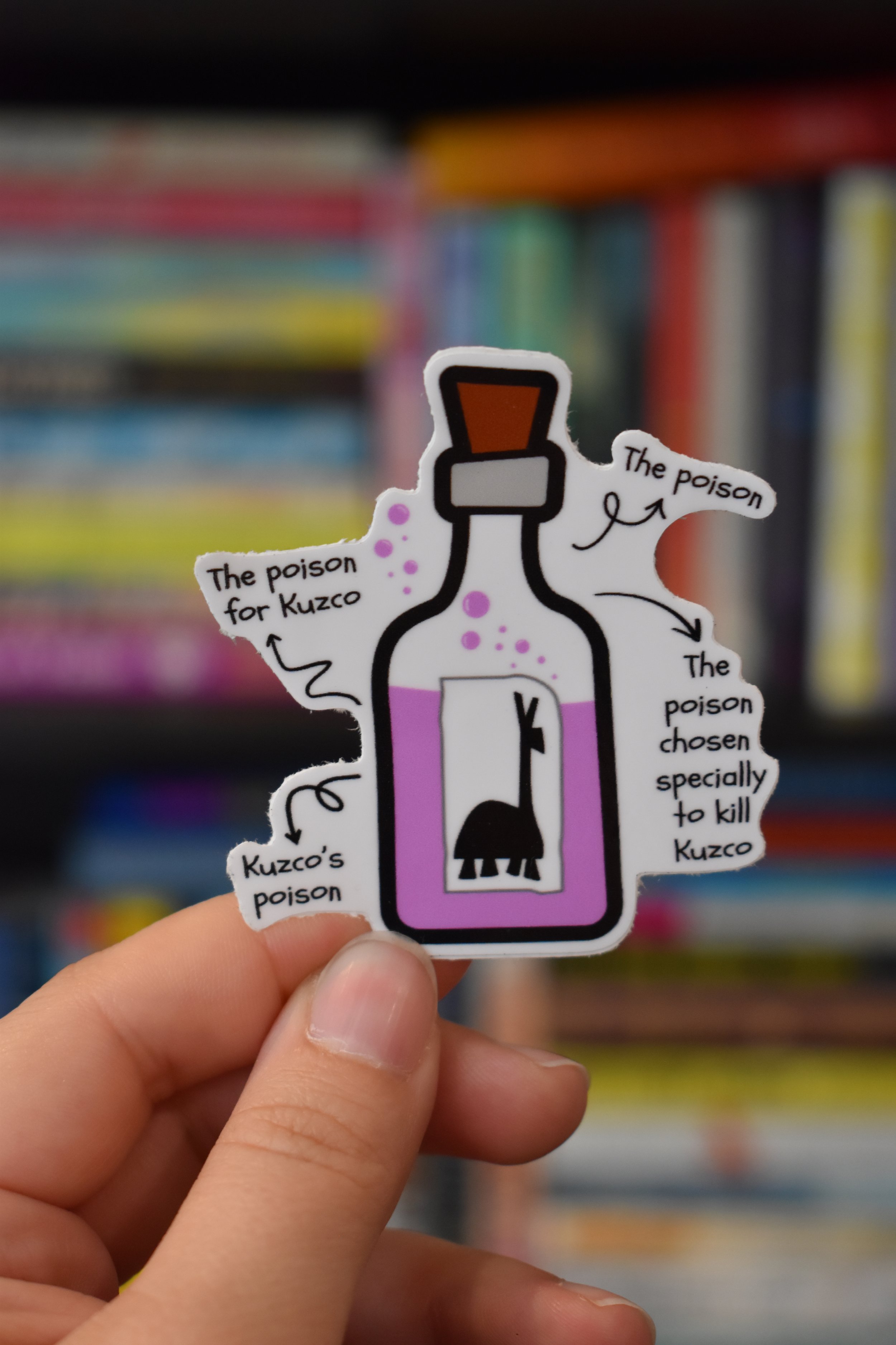 Kuzco's Poison "Emperor's New Groove" Inspired-Sticker