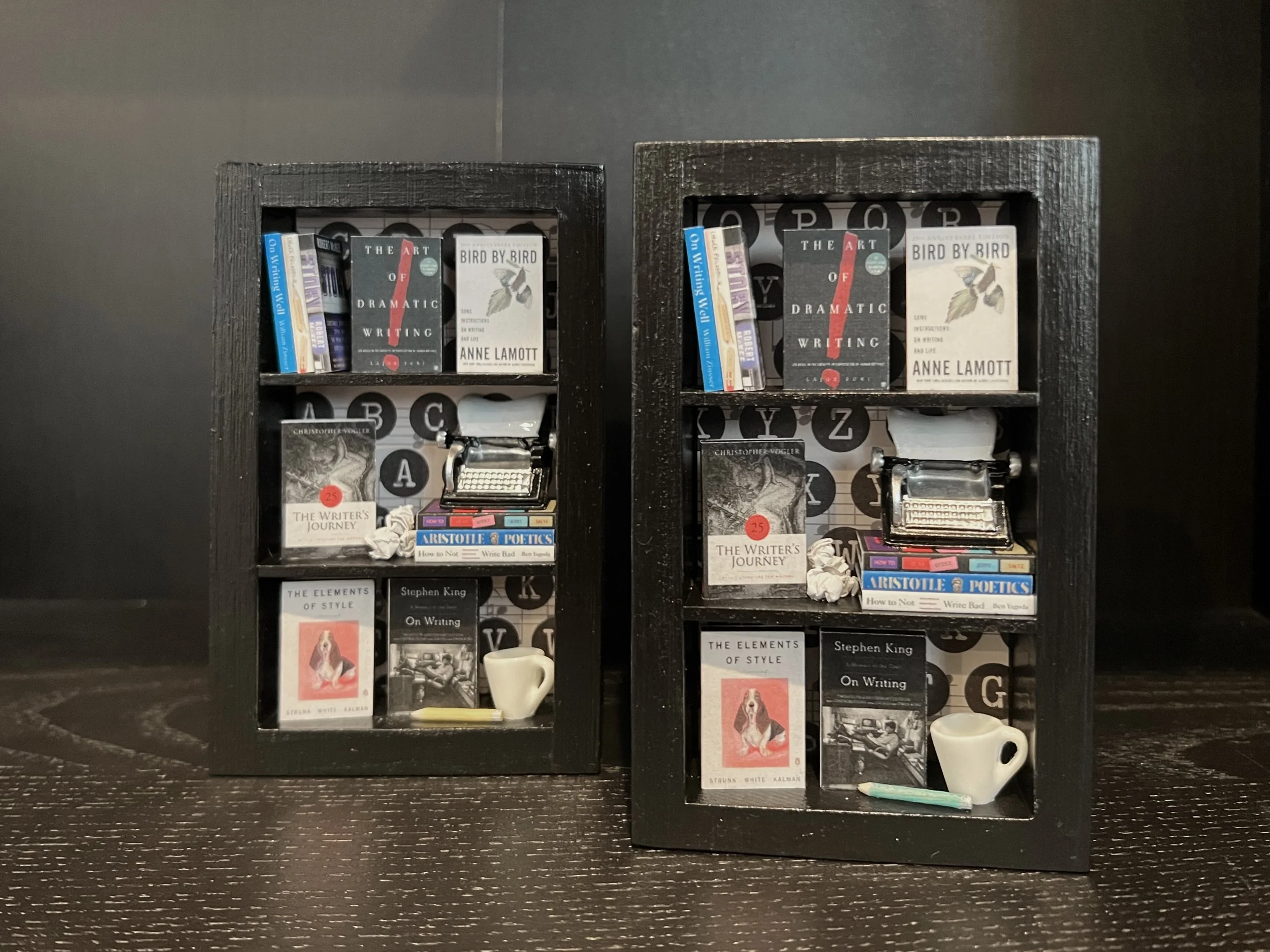 Writer's Tiny Shelf