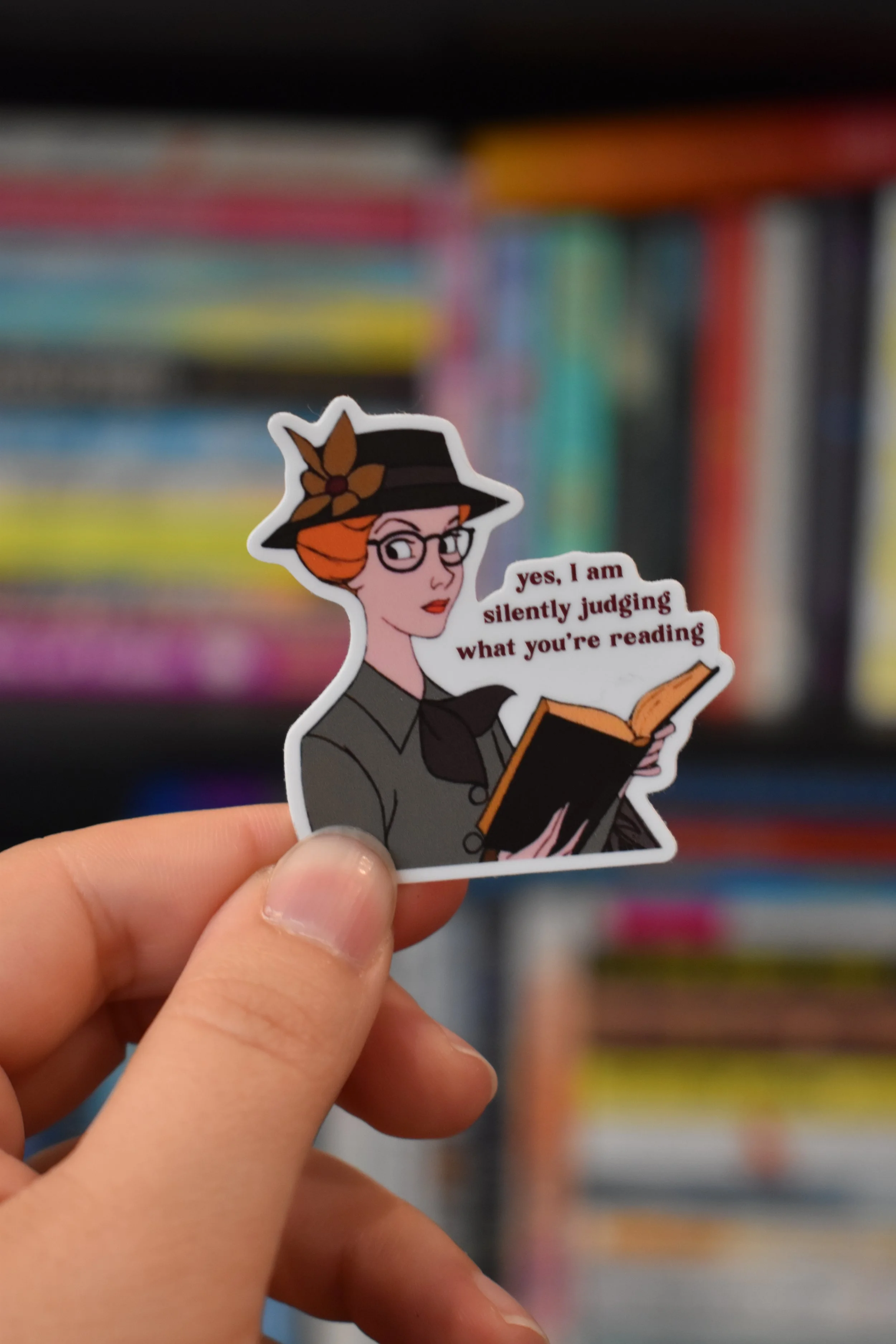 Silently Judging Sticker