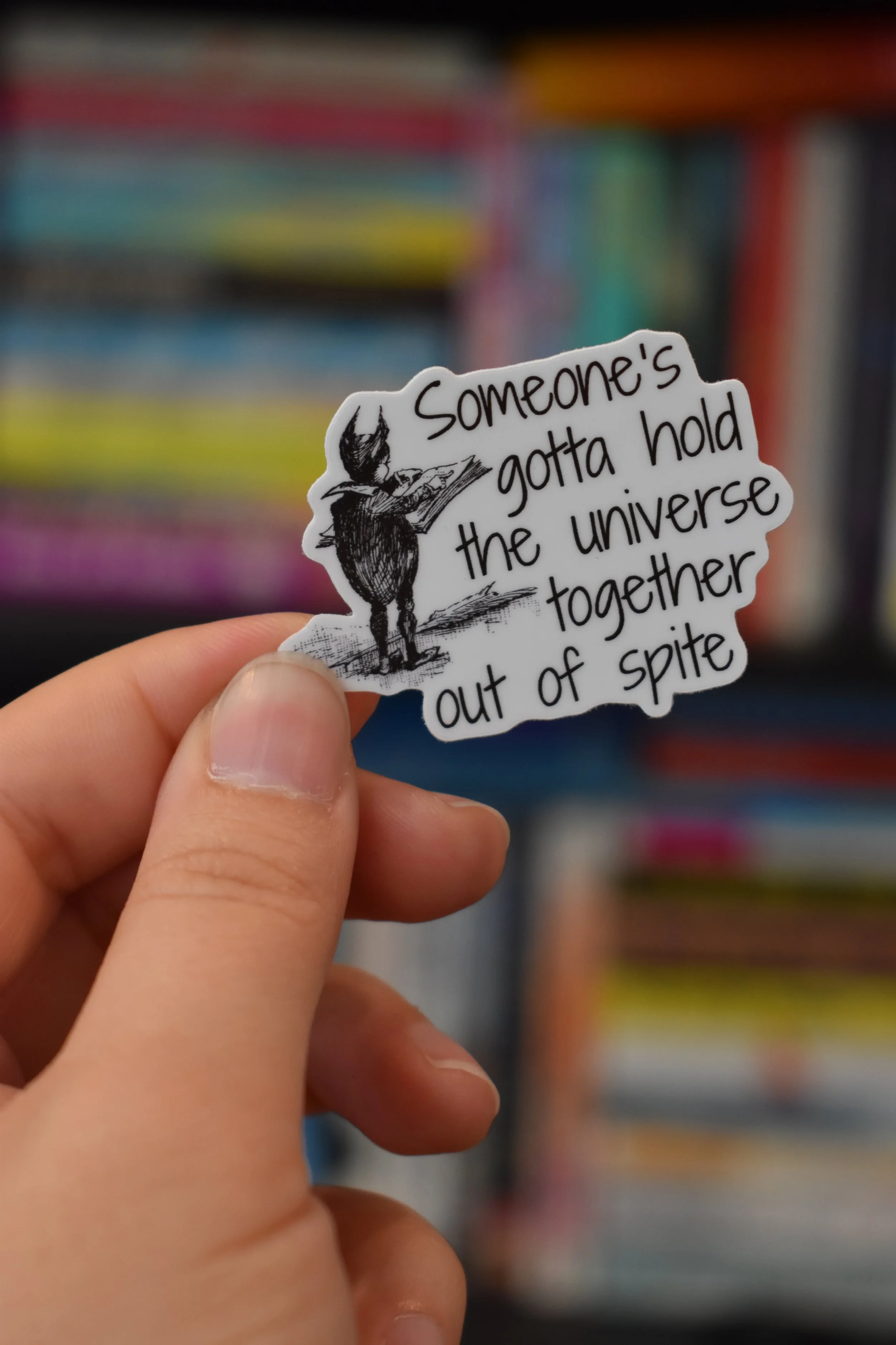 Out of Spite Sticker
