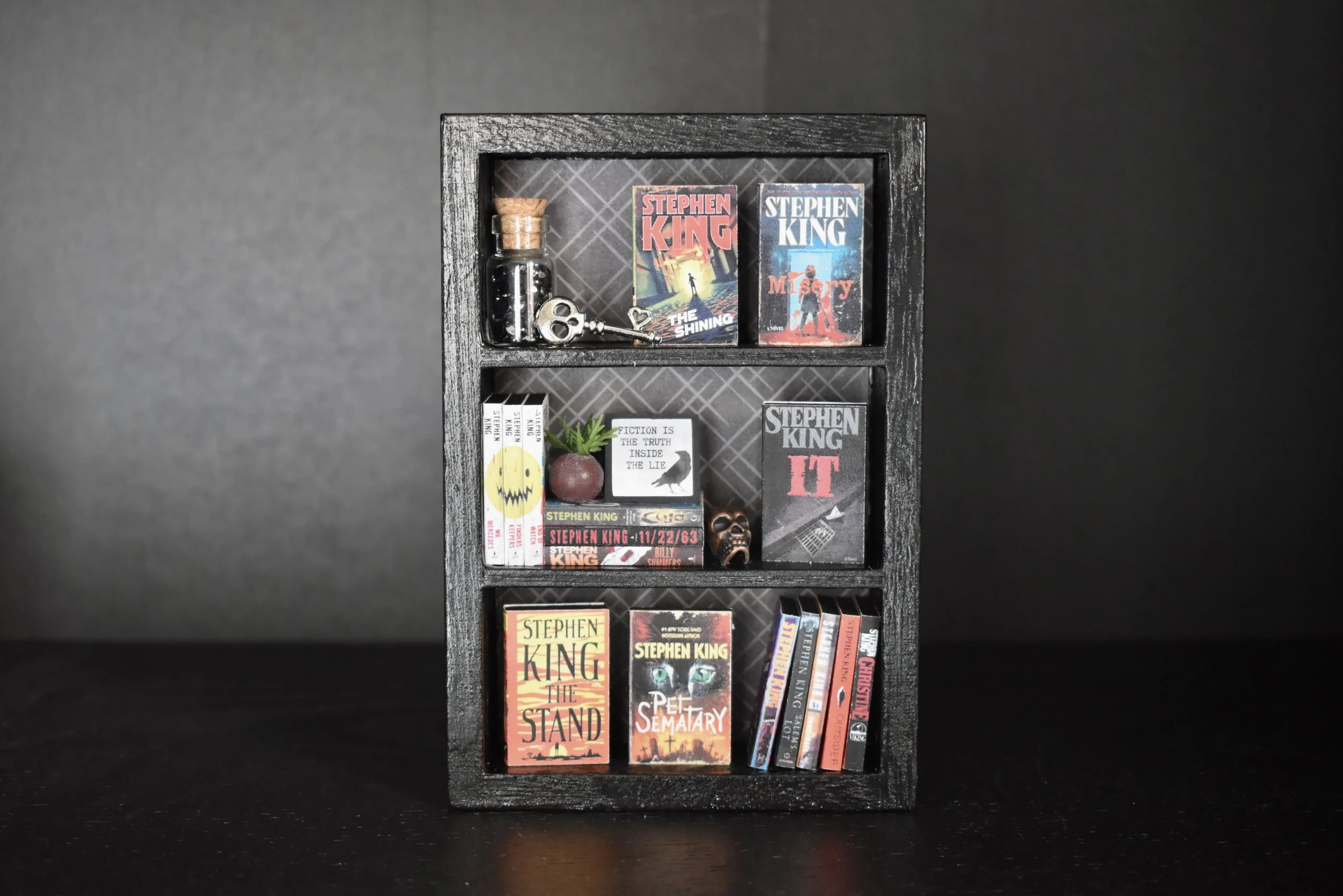 Stephen King Tiny Shelf
