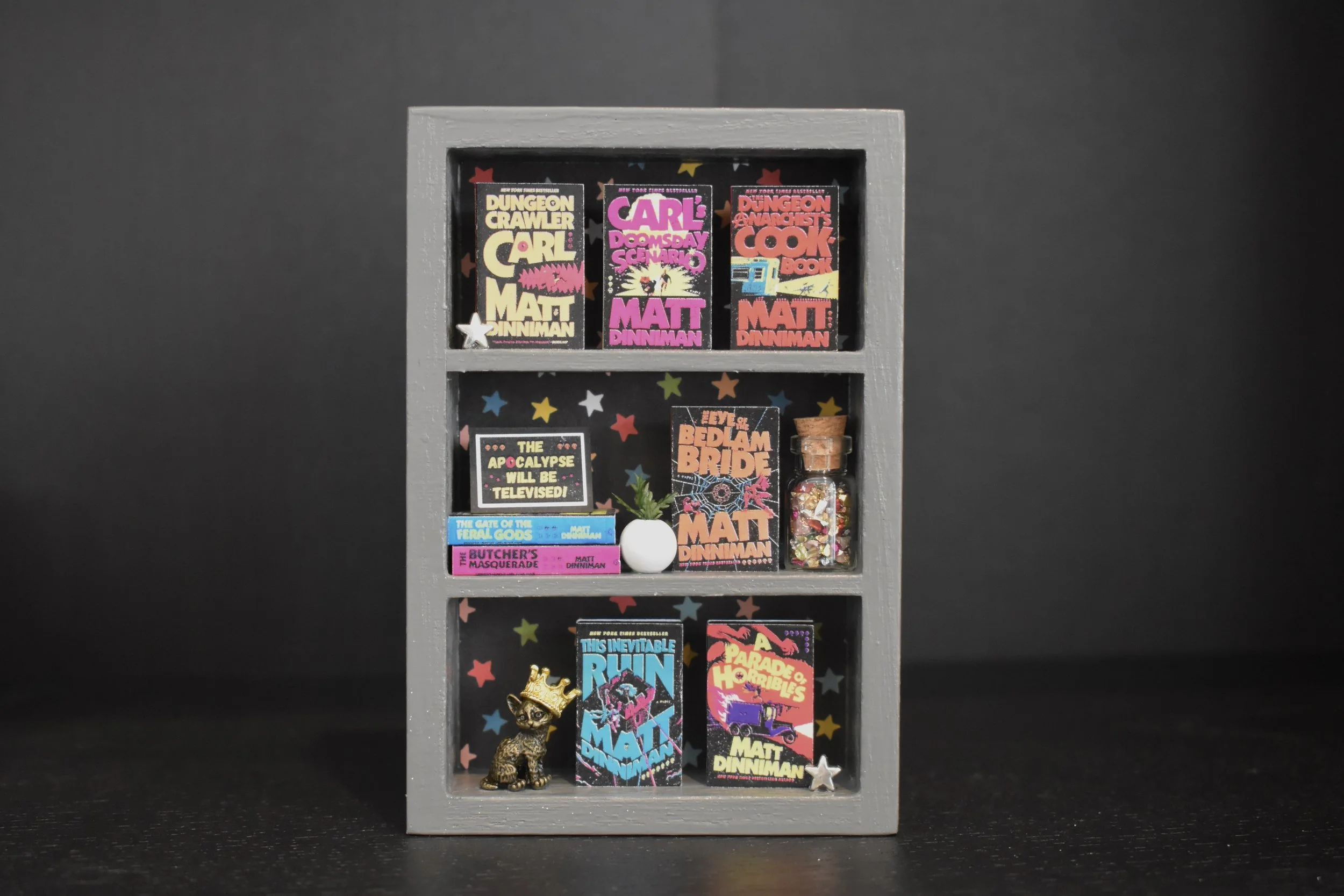 Dungeon Crawler Carl Tiny Shelf