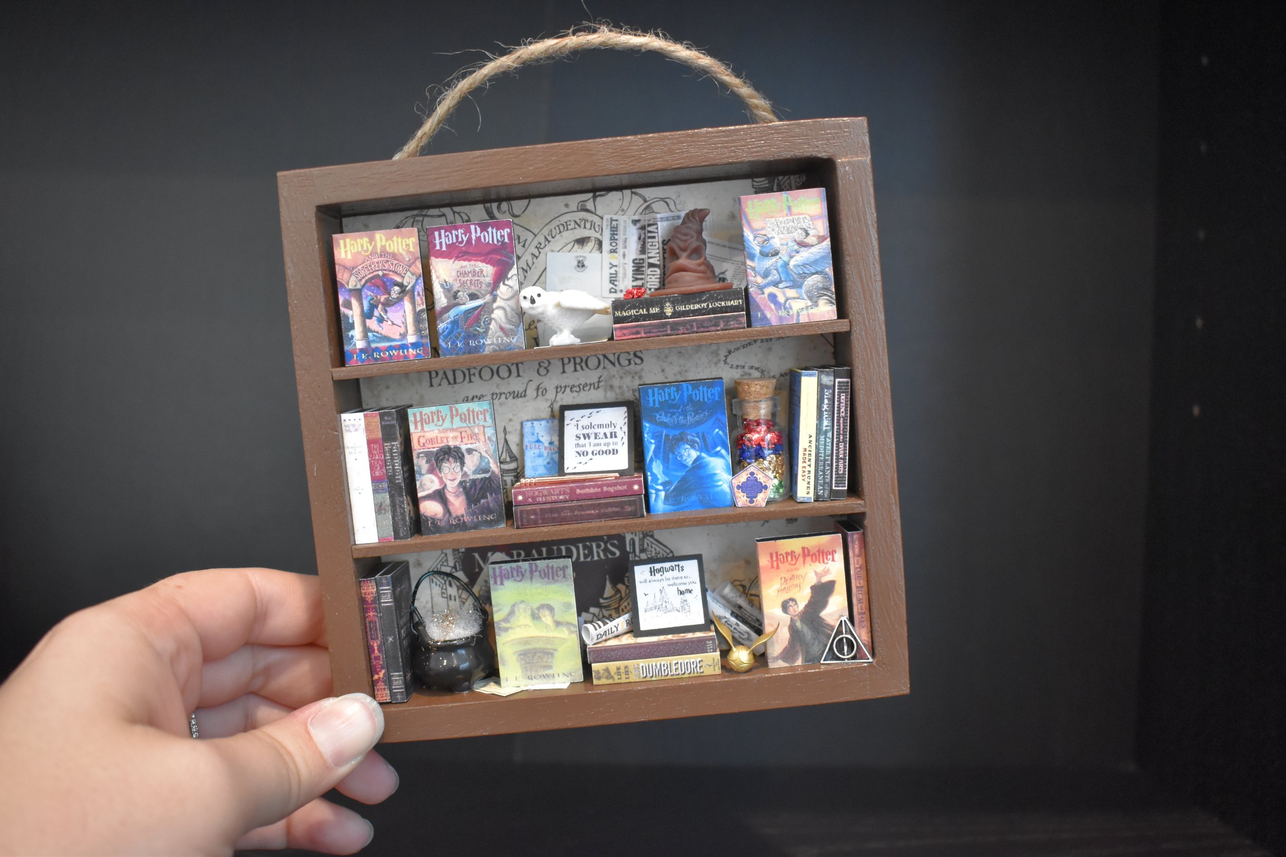 Harry Potter Miniature Square Shelf