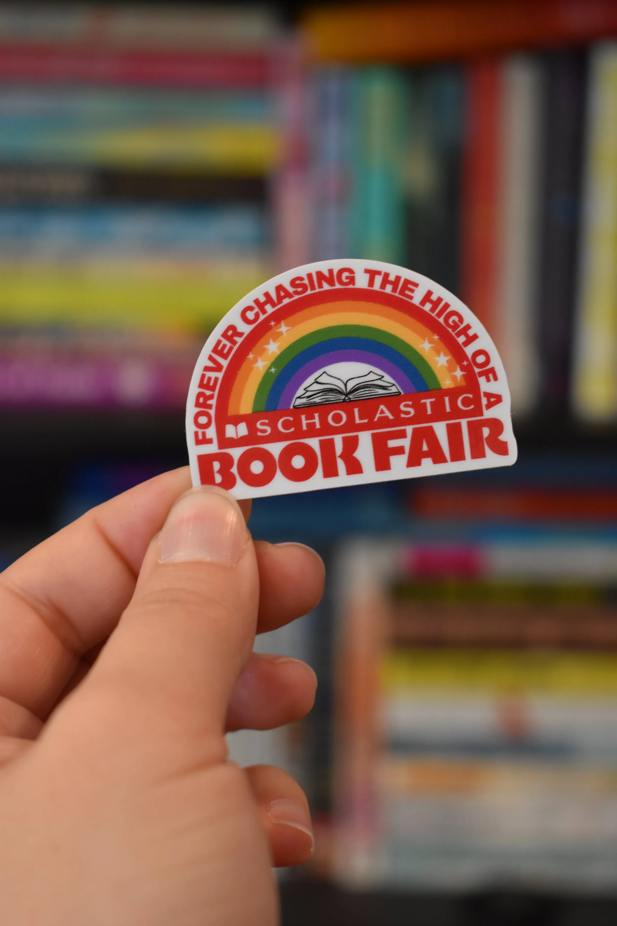Scholastic Book Fair Sticker