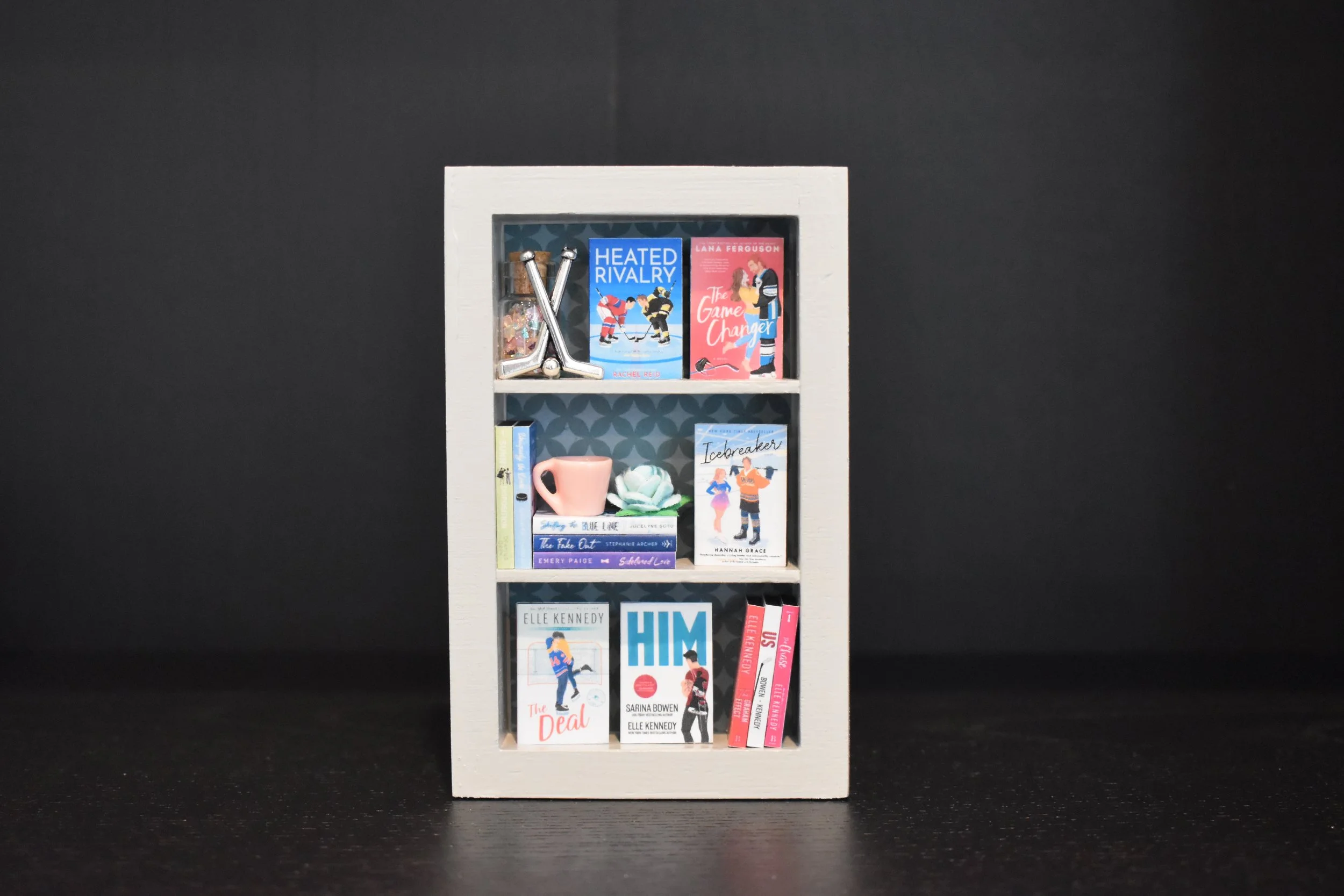 Hockey Romance Tiny Shelf