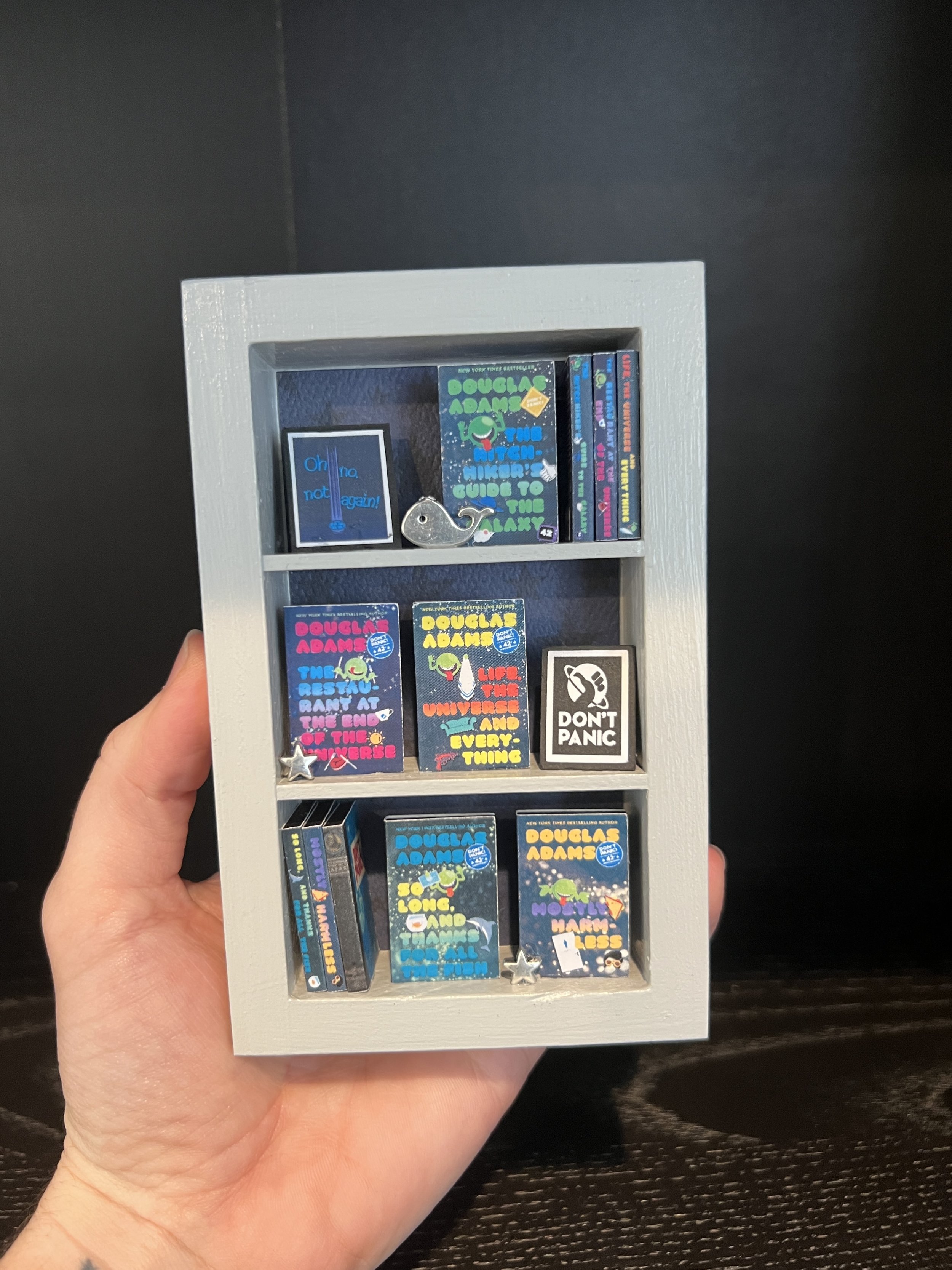 Hitchhiker's Guide to the Galaxy Tiny Shelf