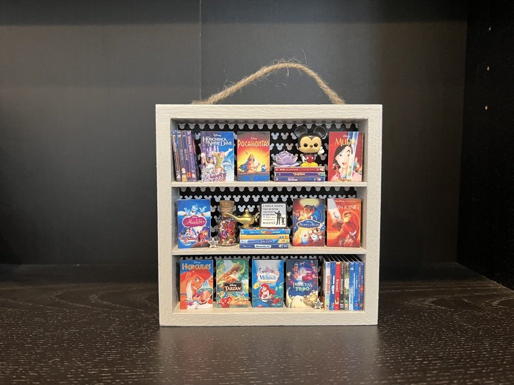 Disney Miniature Square Shelf