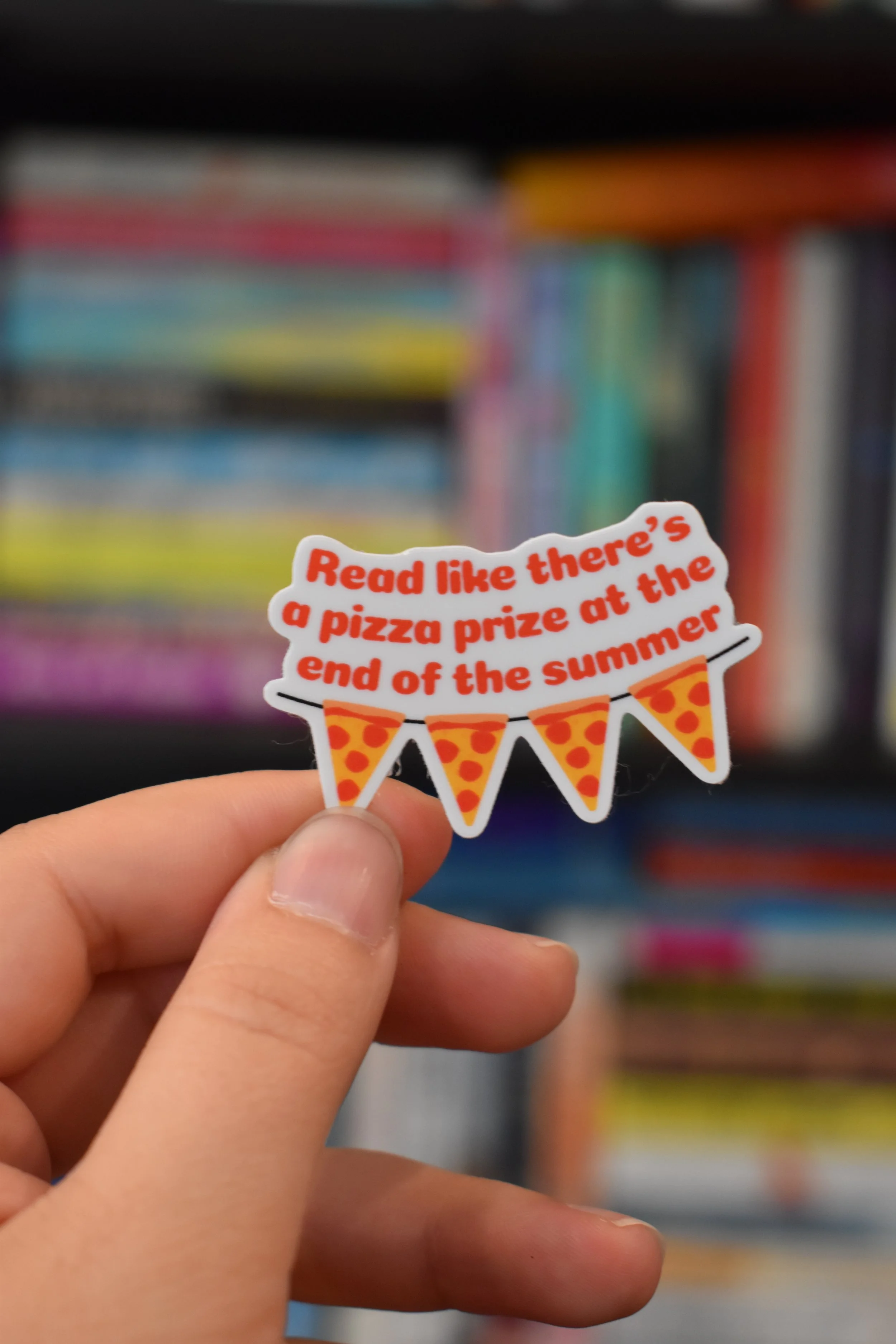 Pizza Prize Sticker