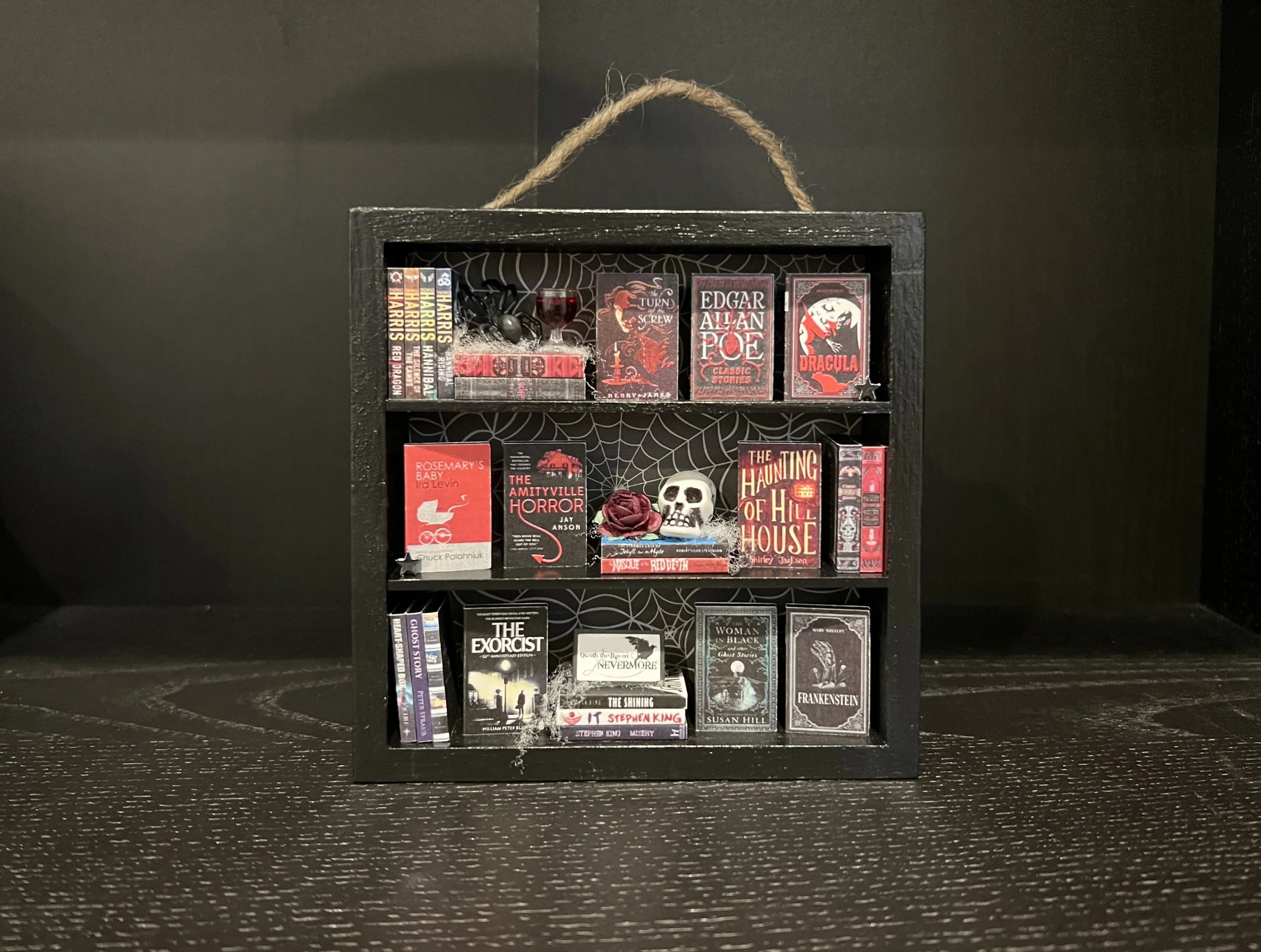 Horror Miniature Square Shelf