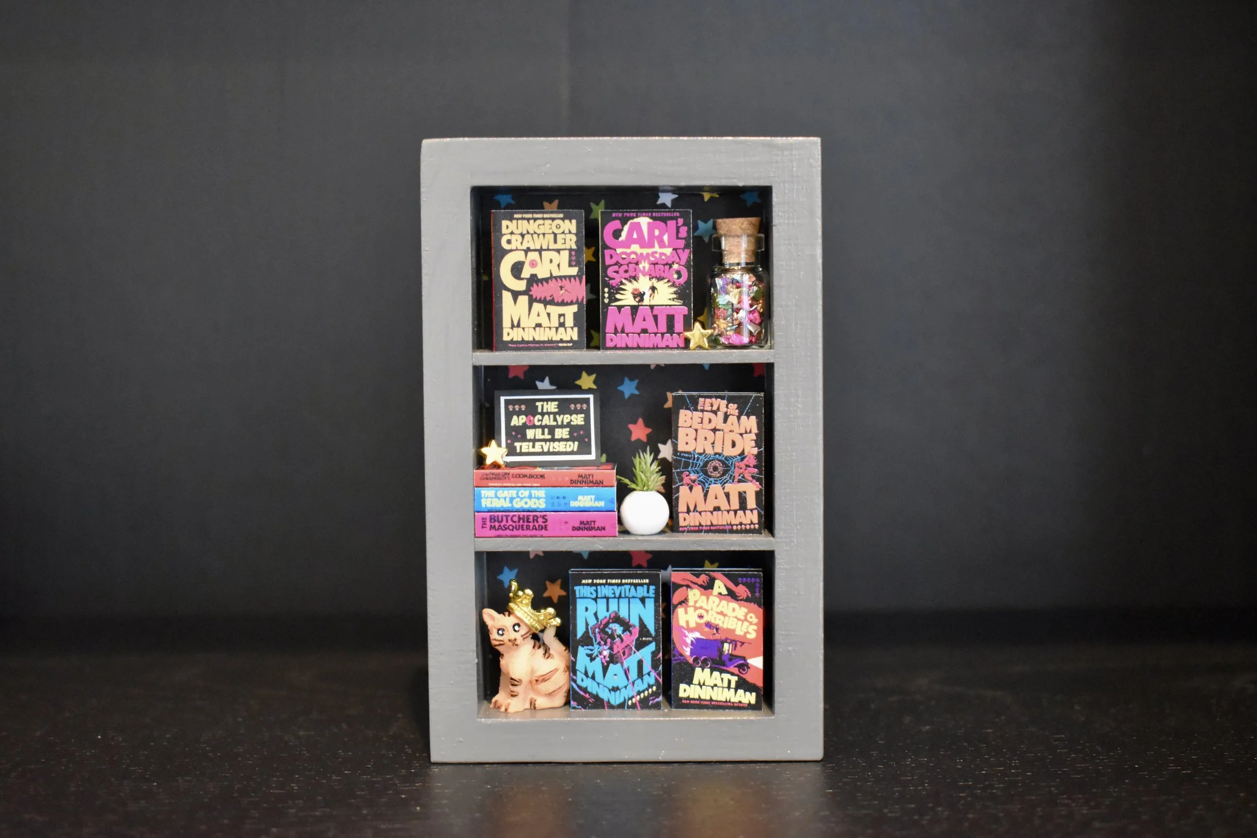 Dungeon Crawler Carl Tiny Shelf